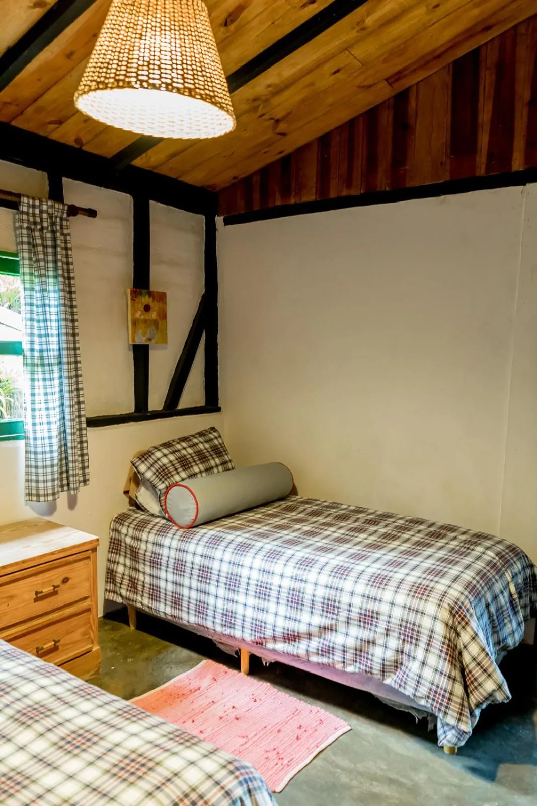 Bed in Villa Pajon Eco Lodge