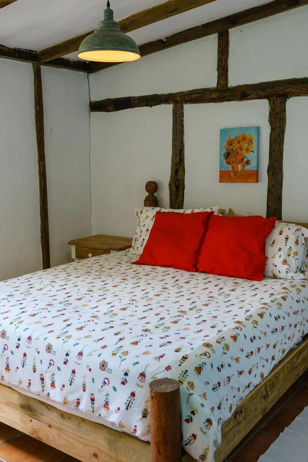 Bed in Villa Pajon Eco Lodge