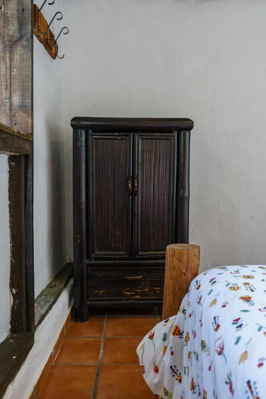 Bed in Villa Pajon Eco Lodge