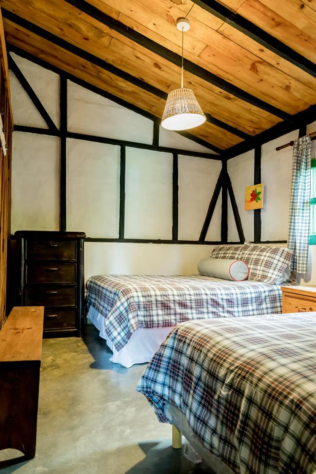 Bed in Villa Pajon Eco Lodge