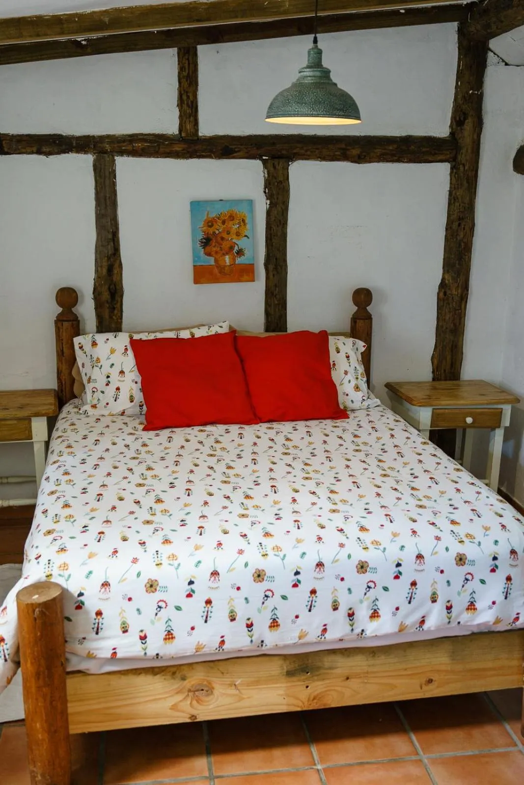 Bed in Villa Pajon Eco Lodge