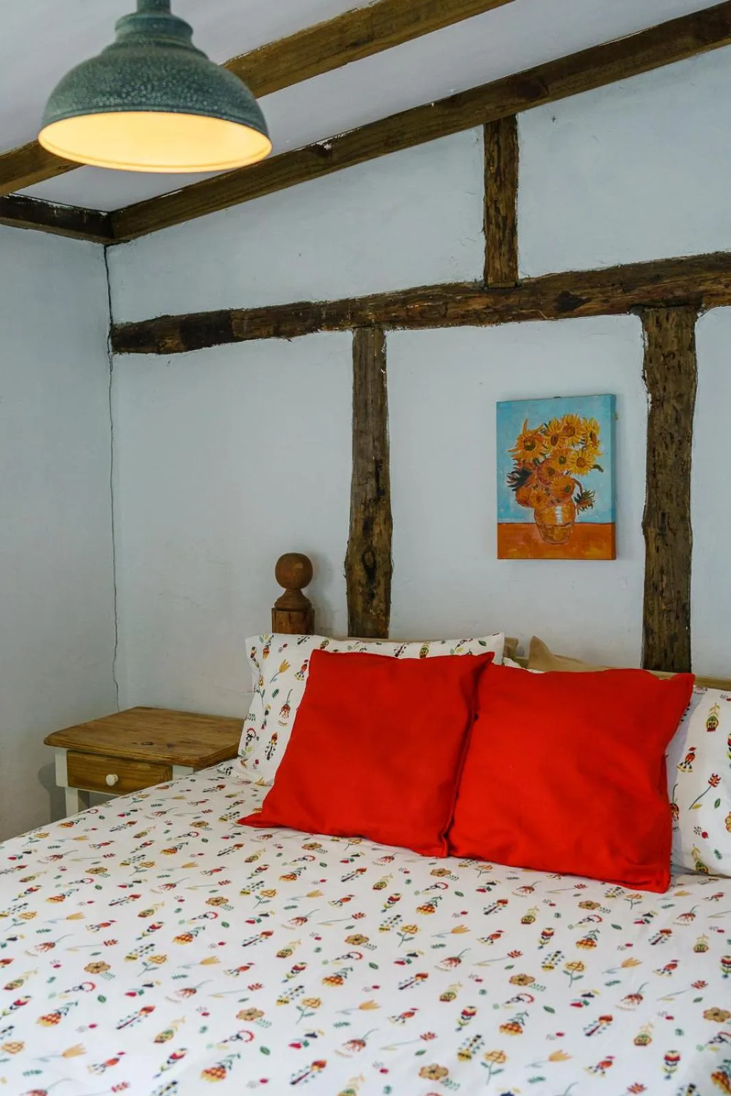 Bed in Villa Pajon Eco Lodge