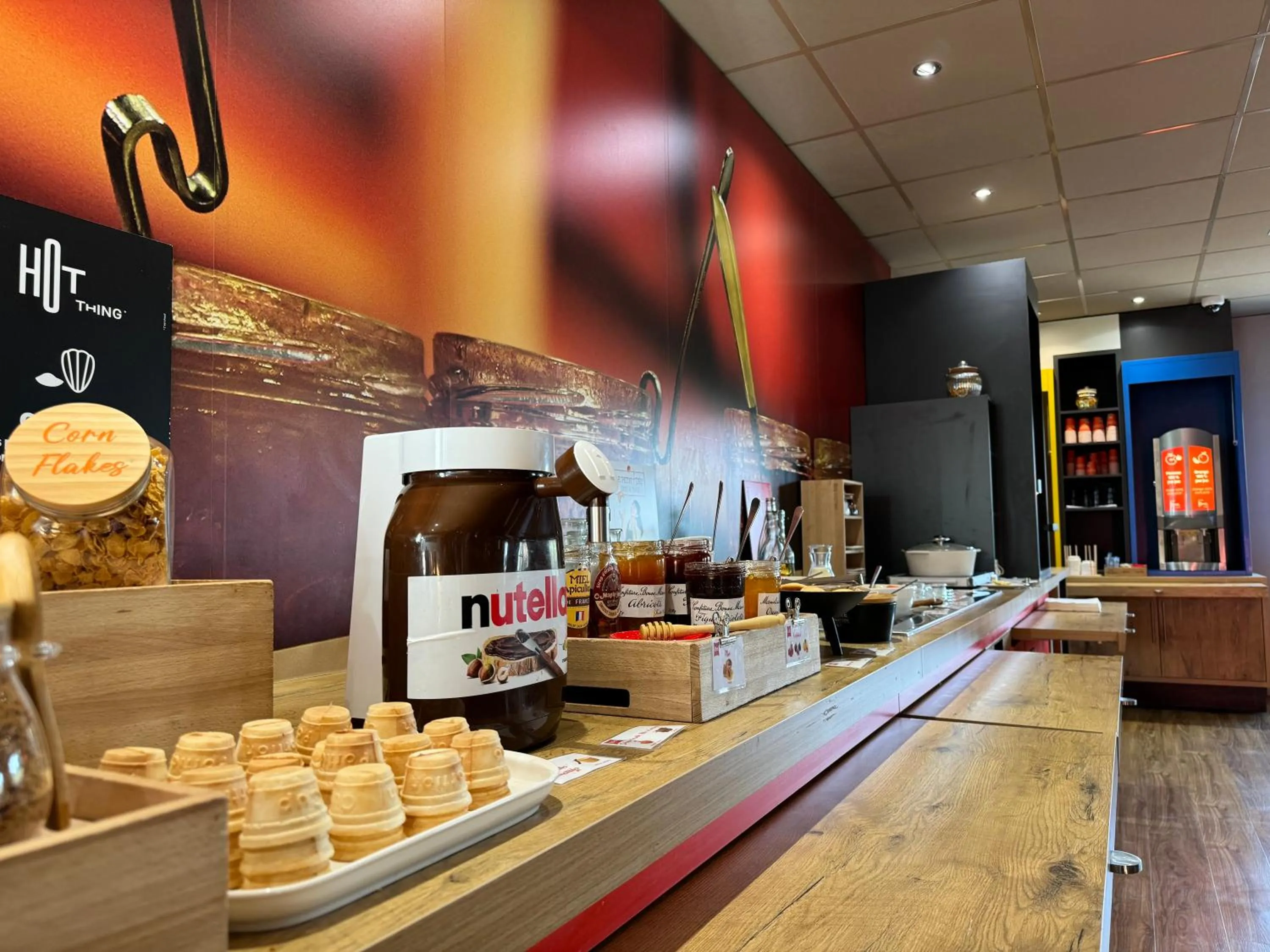 Breakfast in ibis Orange Sud