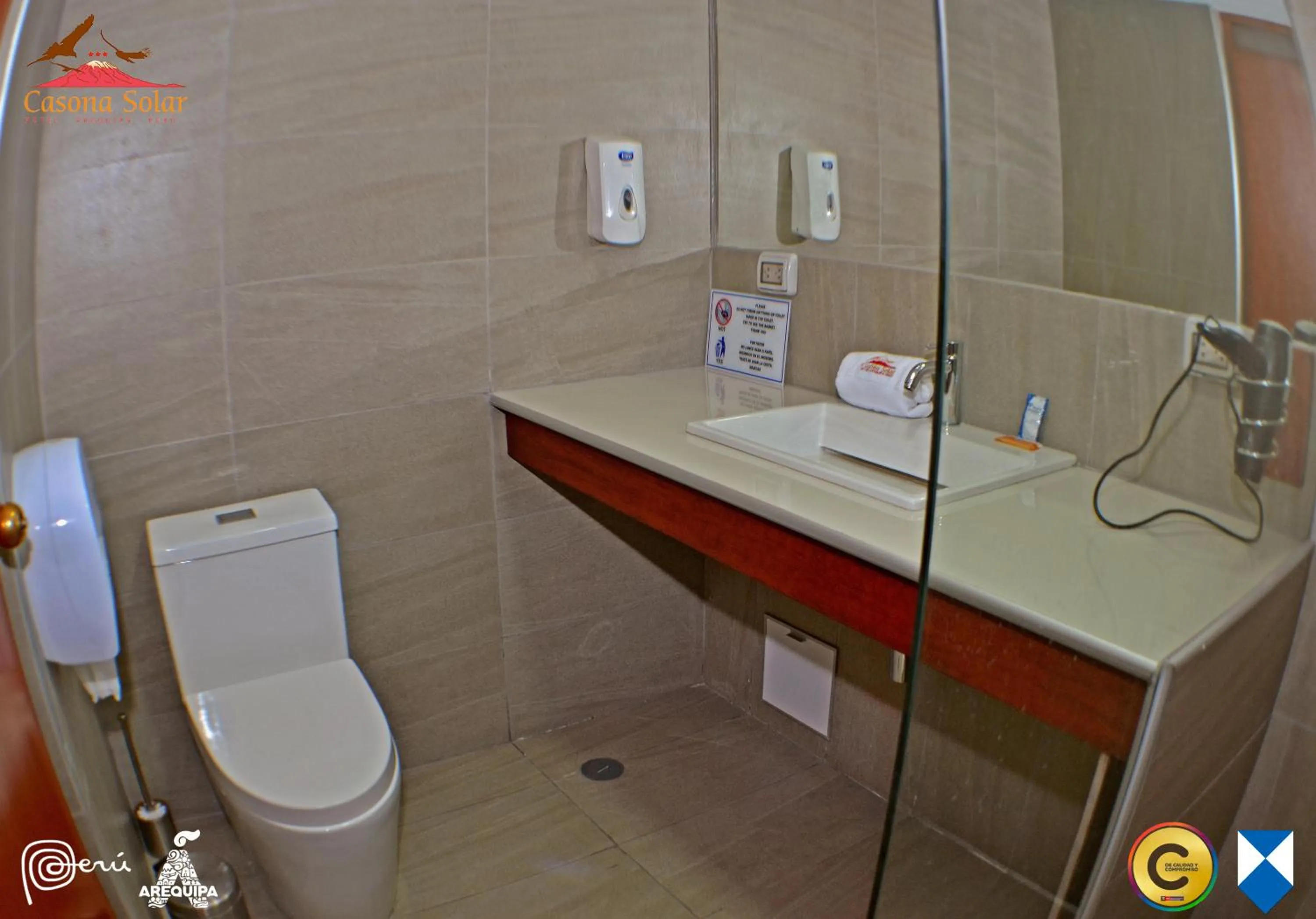 Bathroom in Hotel Casona Solar