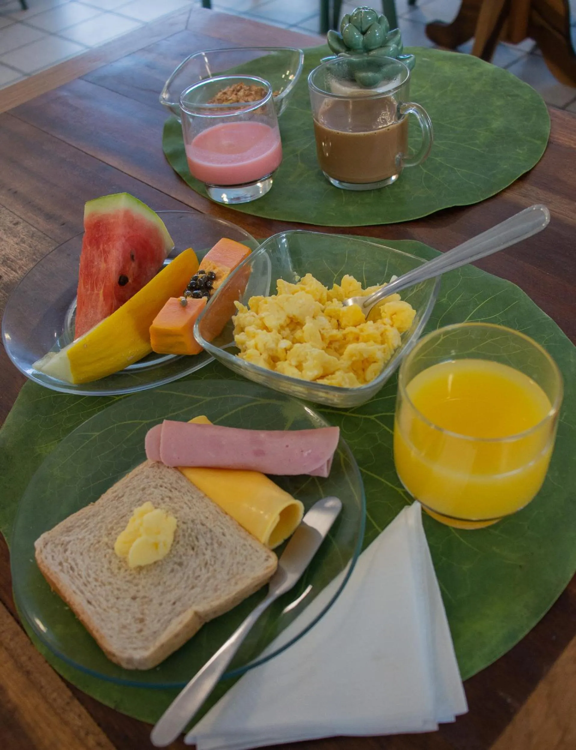 Breakfast in Joaquina Beach Hotel