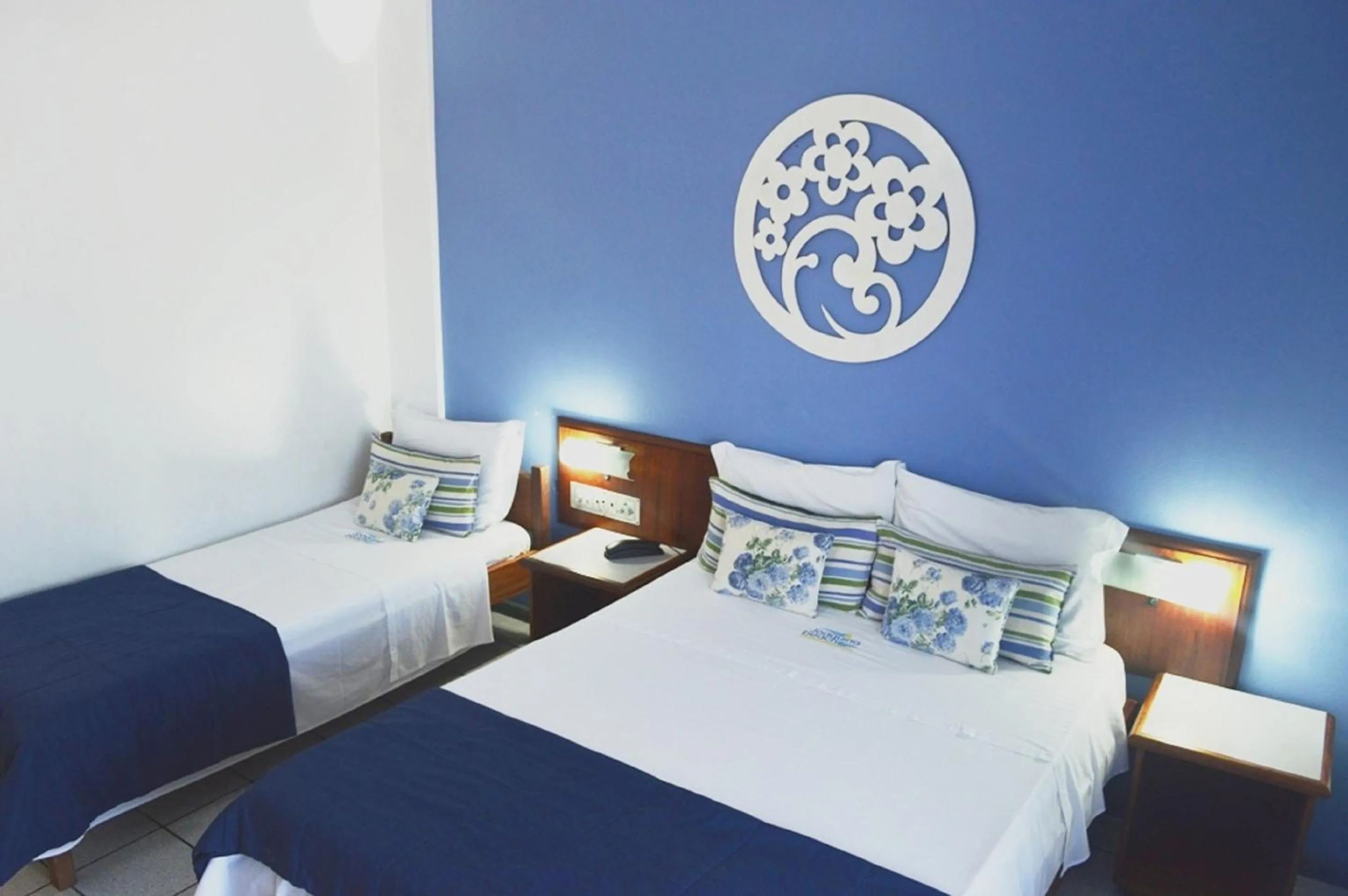Bed in Joaquina Beach Hotel