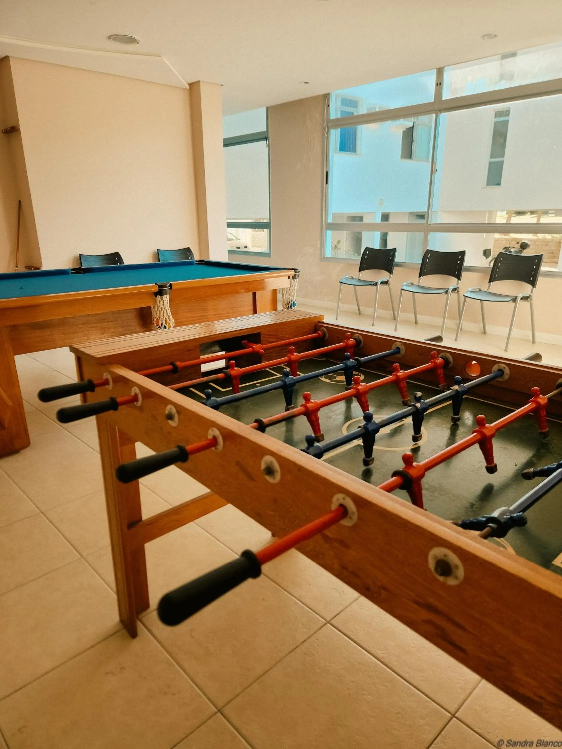 Game Room in Joaquina Beach Hotel