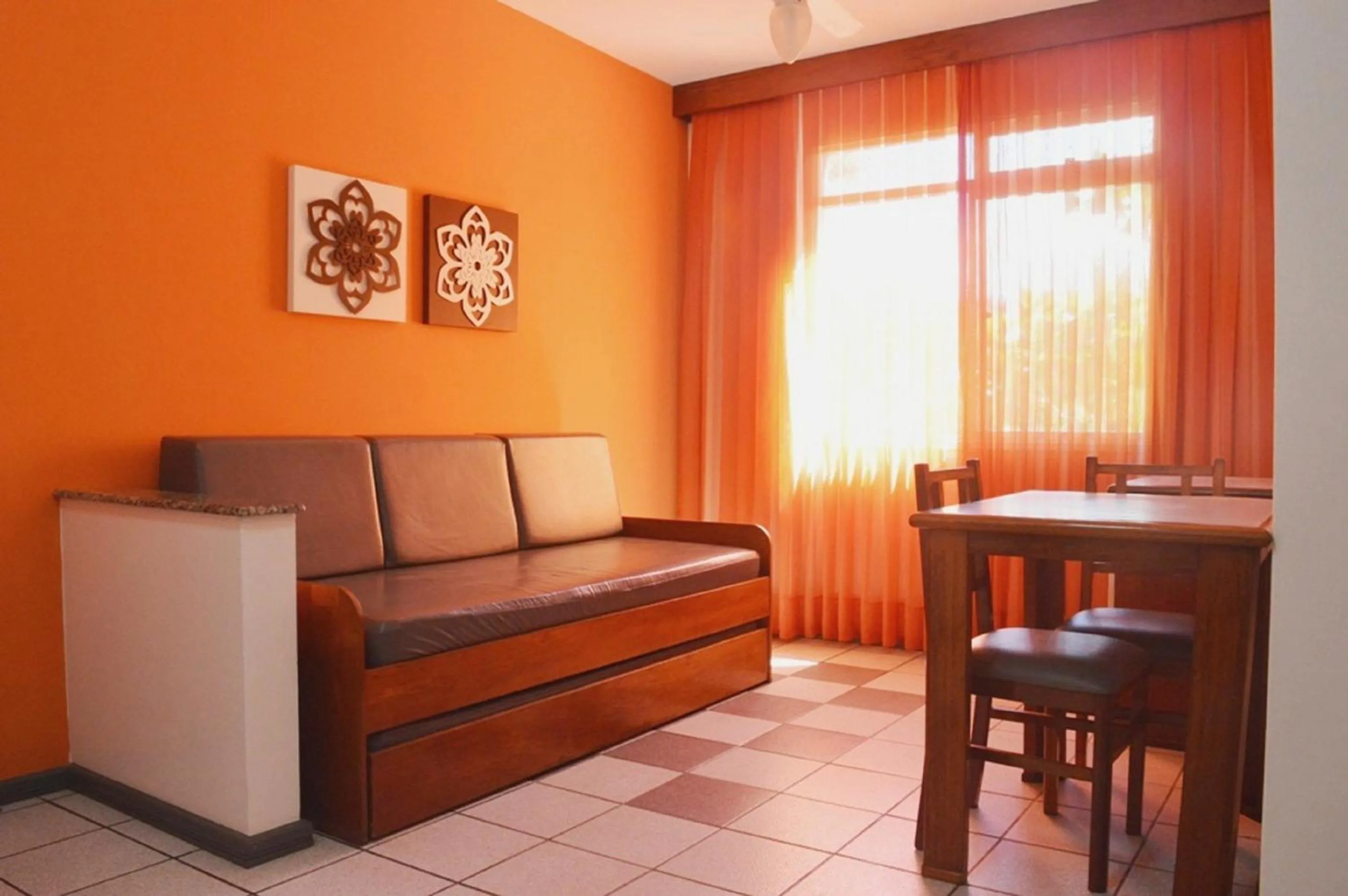 Living room in Joaquina Beach Hotel