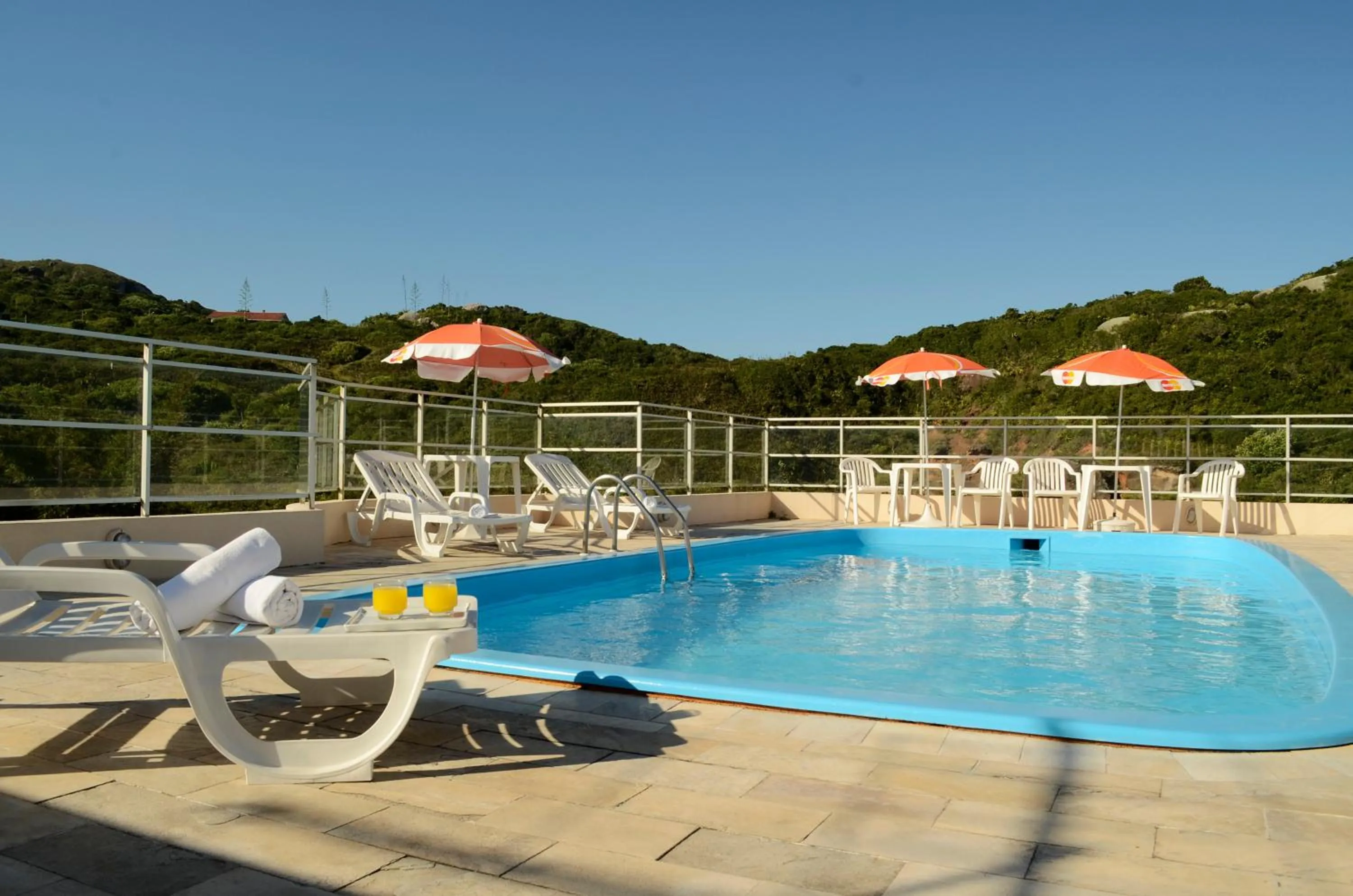 Swimming pool in Joaquina Beach Hotel