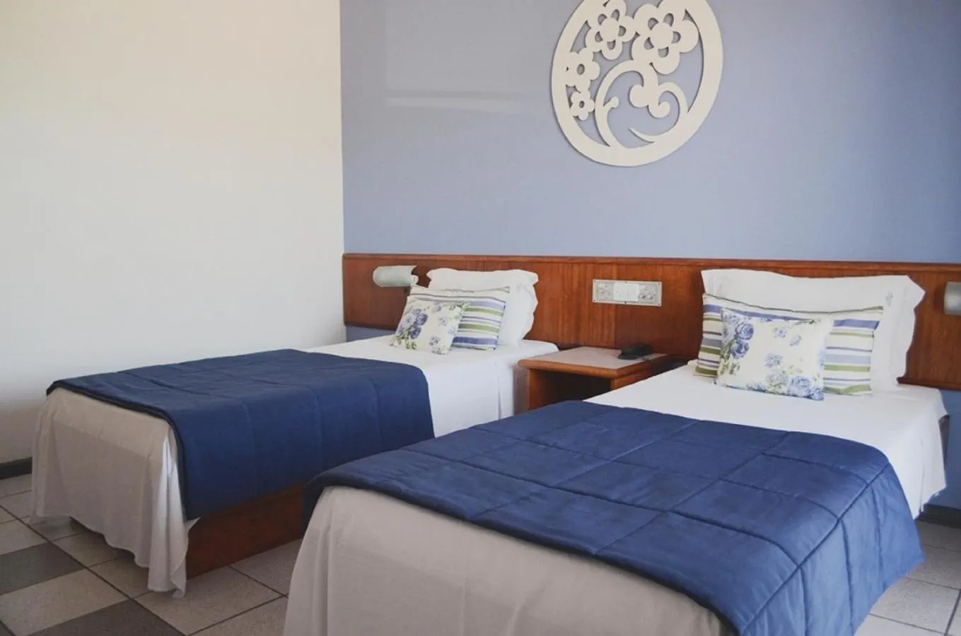 Bed in Joaquina Beach Hotel