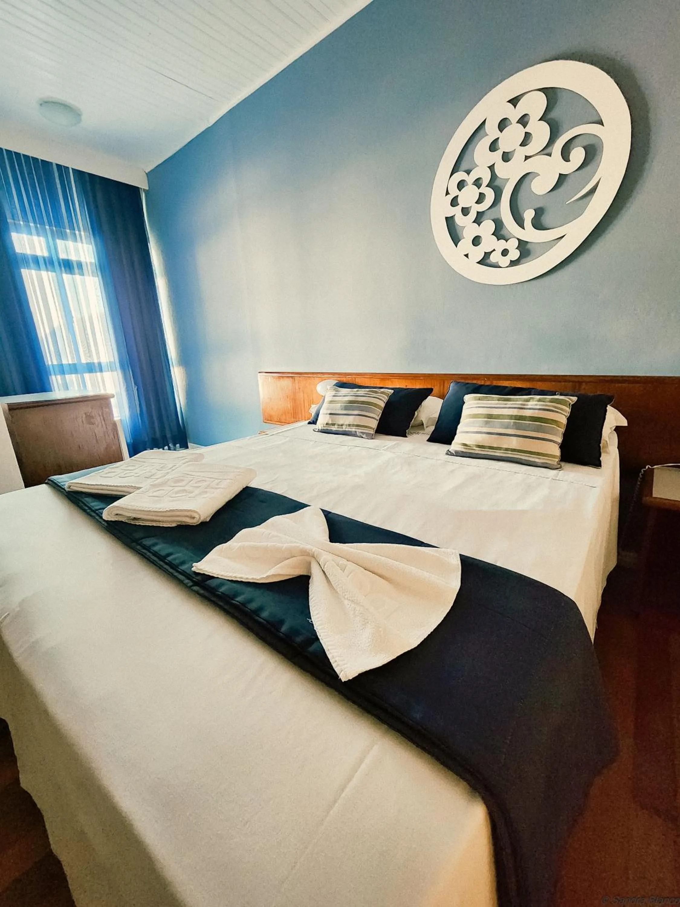 Bed in Joaquina Beach Hotel