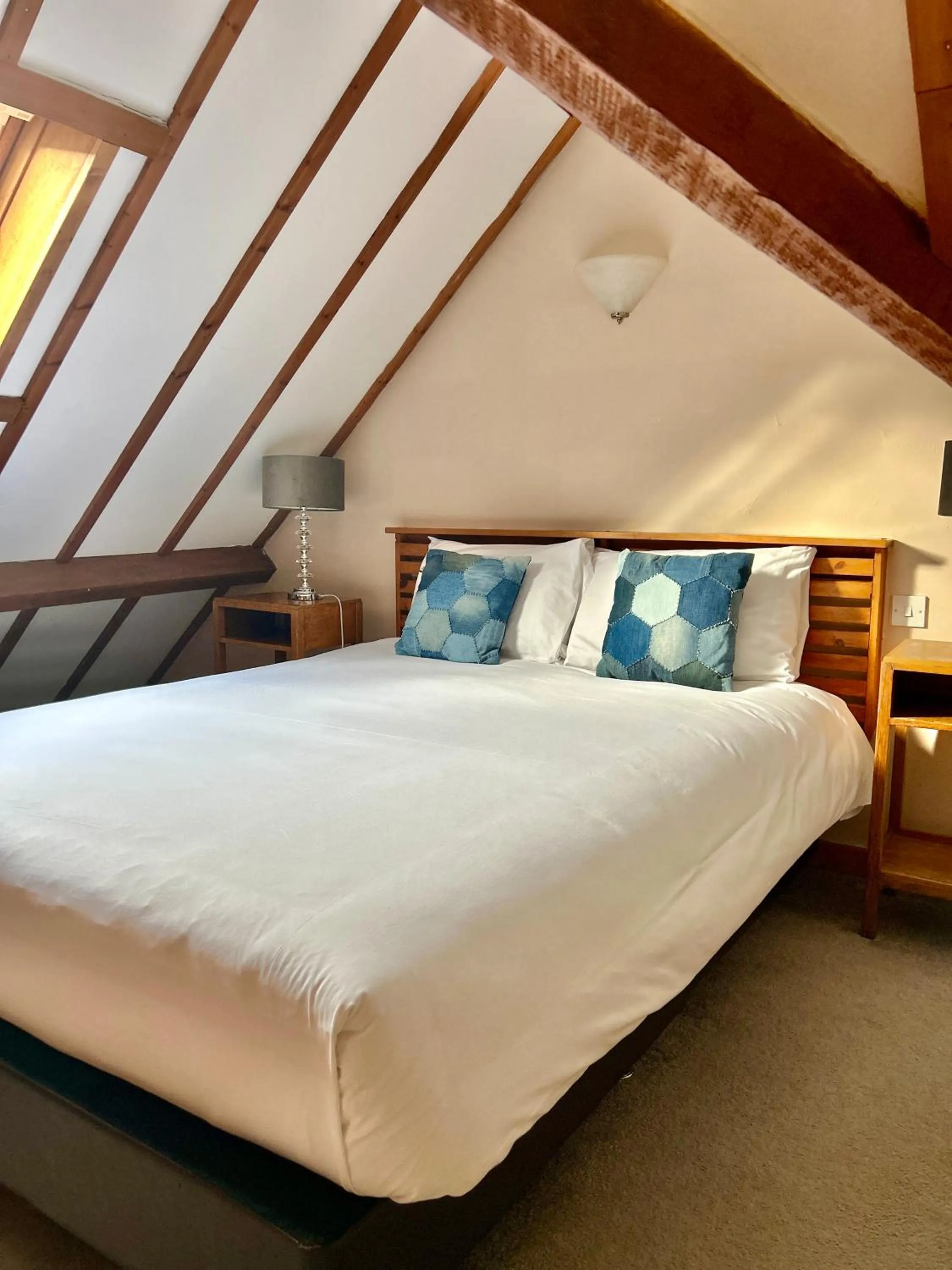 Bed in The Beacons Guest House