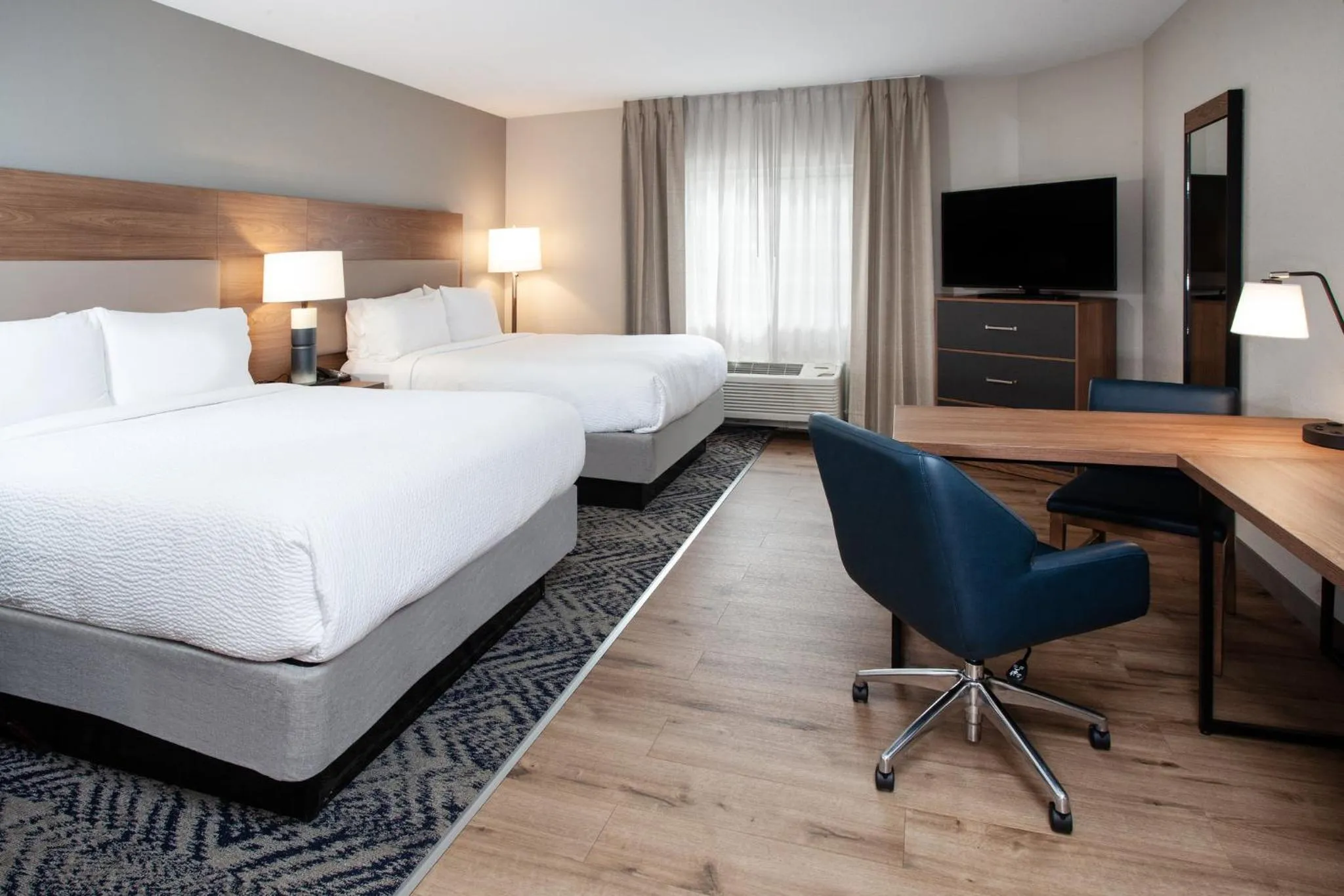 Photo of the whole room, Bed in Candlewood Suites Arundel Mills / BWI Airport by IHG