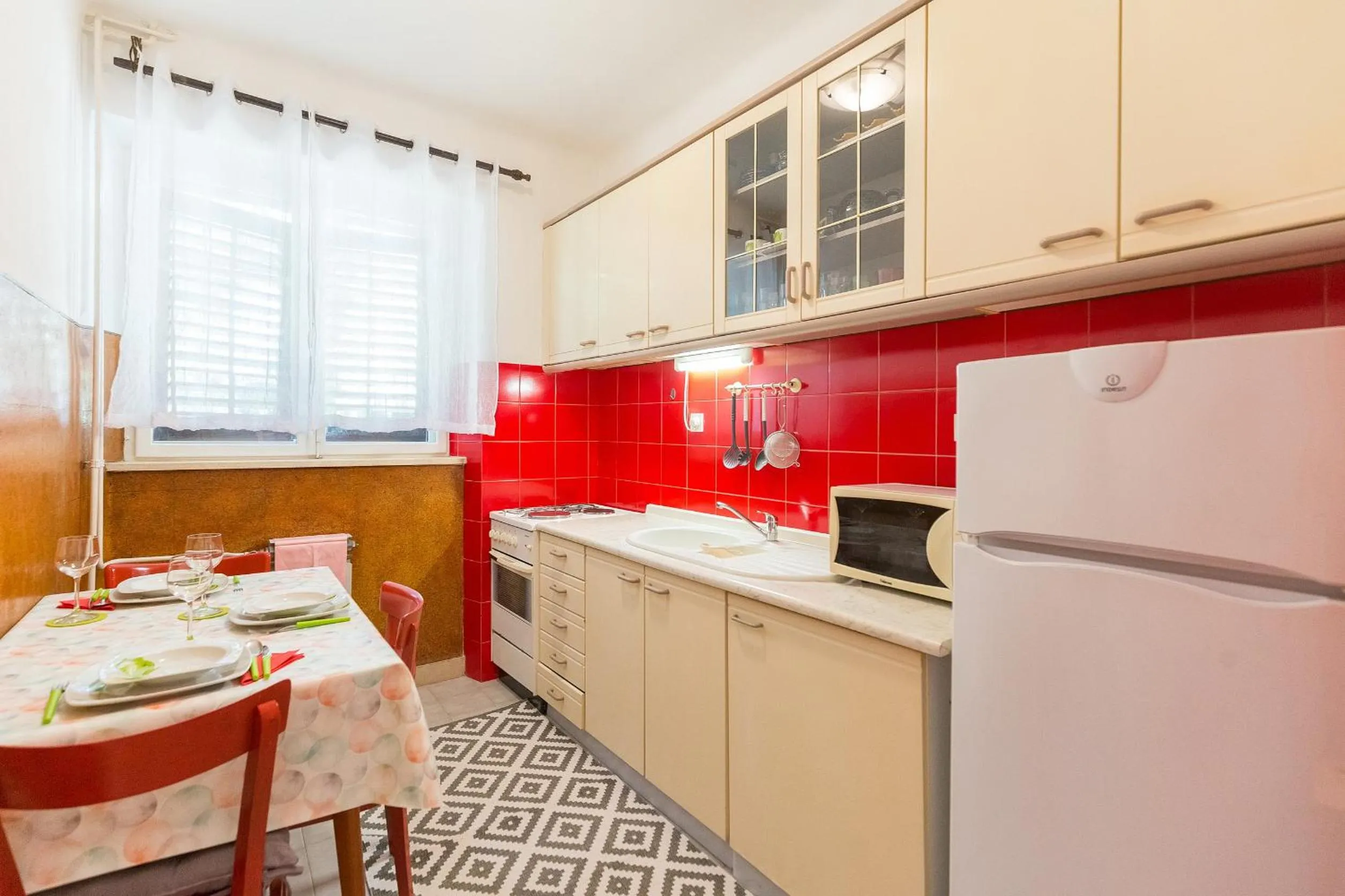 Kitchen or kitchenette in Apartment Tranquilo Garden
