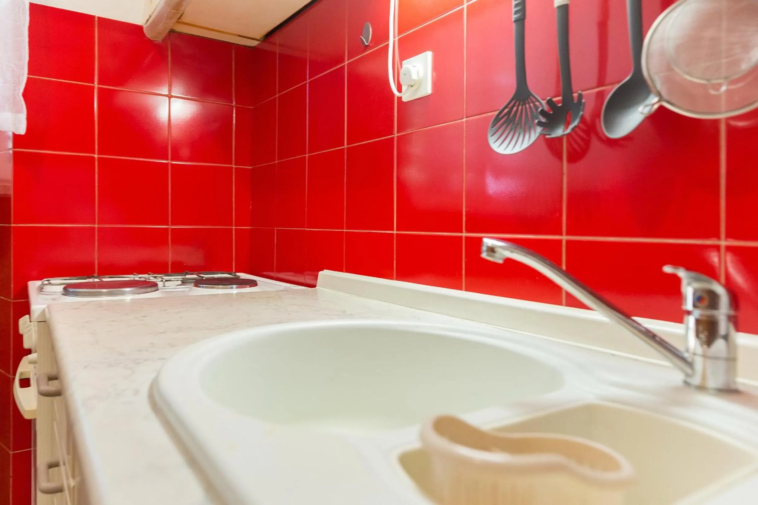 Kitchen or kitchenette in Apartment Tranquilo Garden