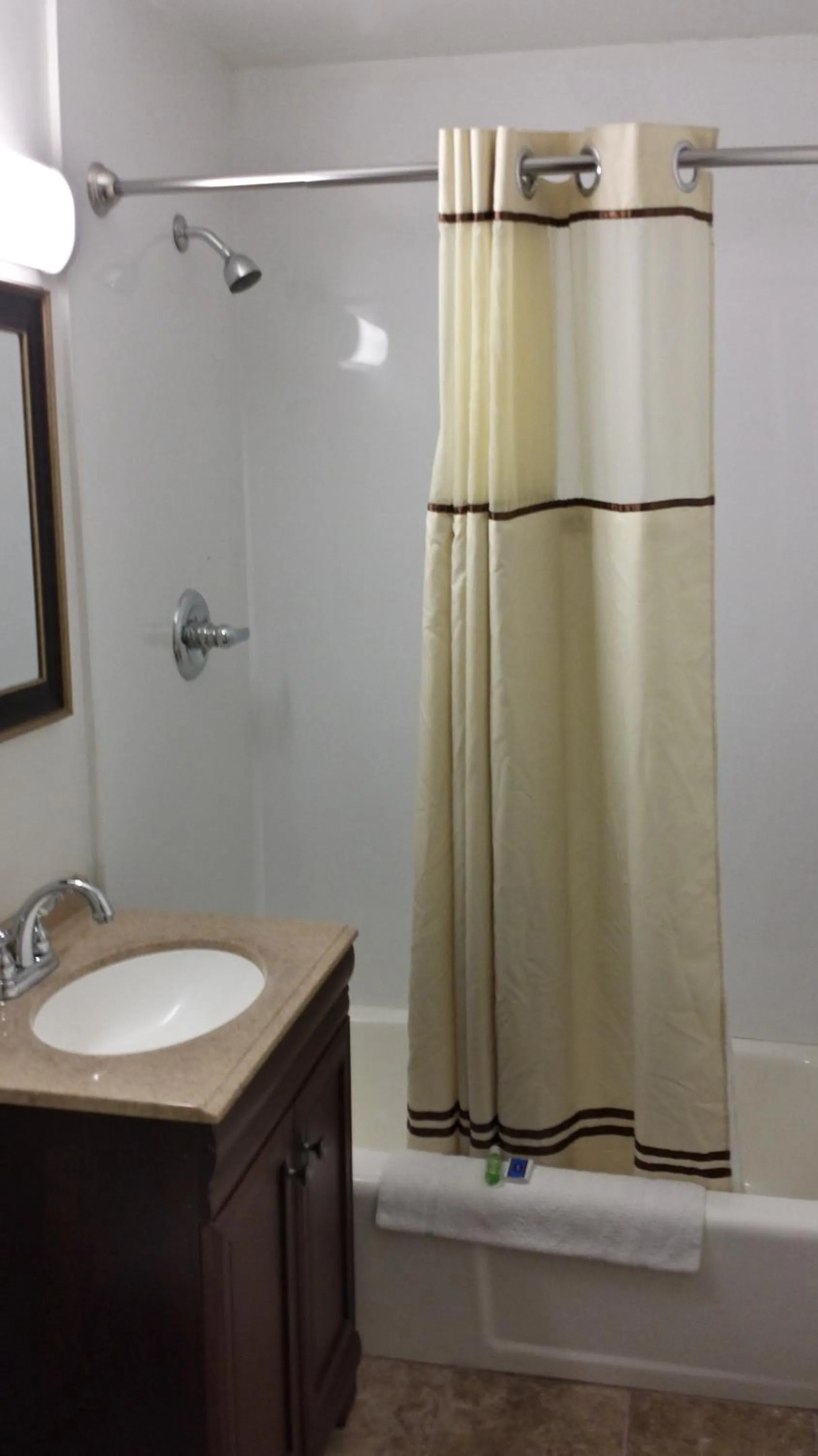 Bathroom in Budget Inn Fairport