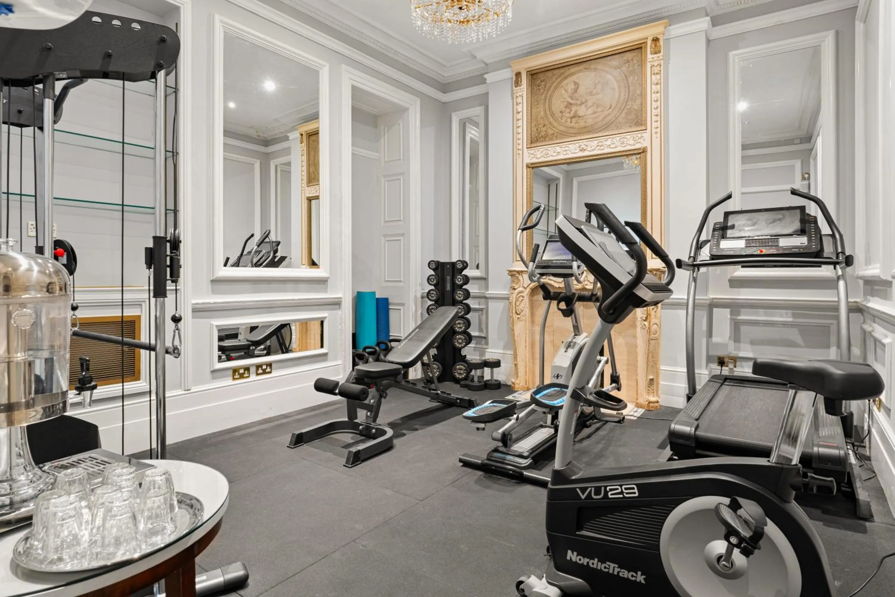 Fitness centre/facilities in The Leonard Hotel