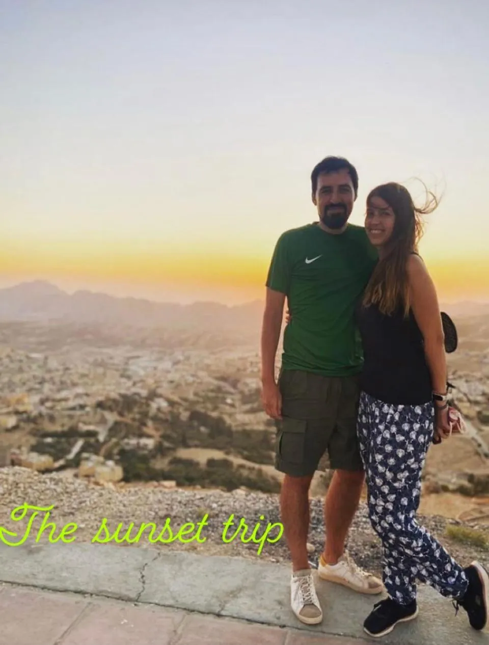 Sunset in Anbat Midtown Hotel