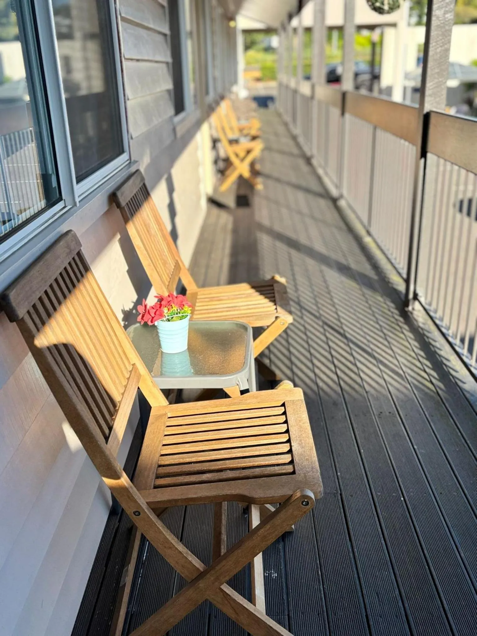 Balcony/Terrace in Downs Motel