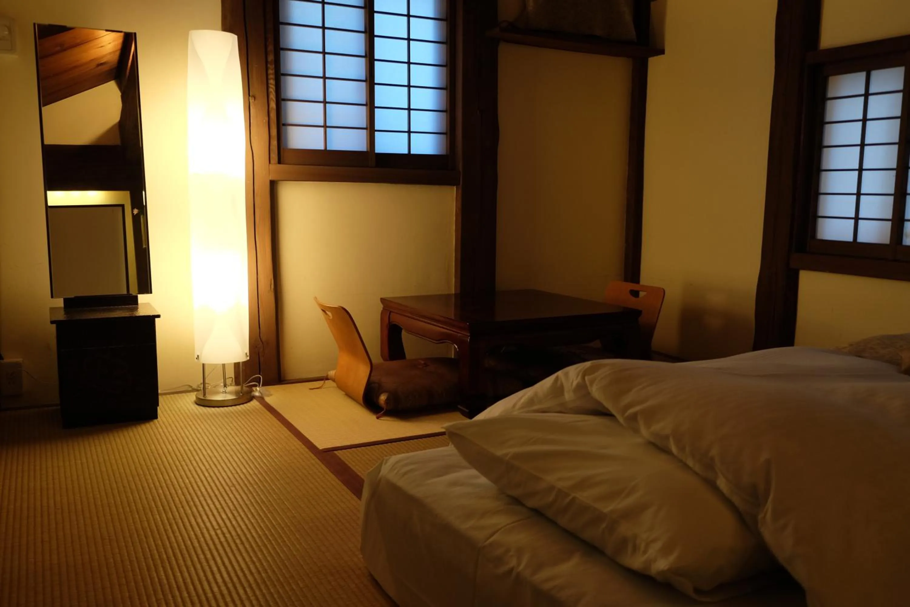 Bedroom, Bed in Toshiharu Ryokan