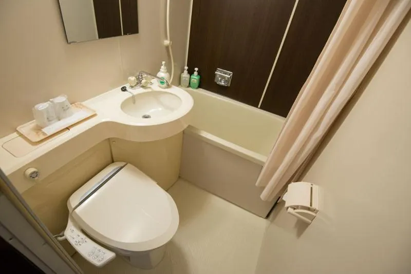 Bathroom in Tenpyo Ryokan