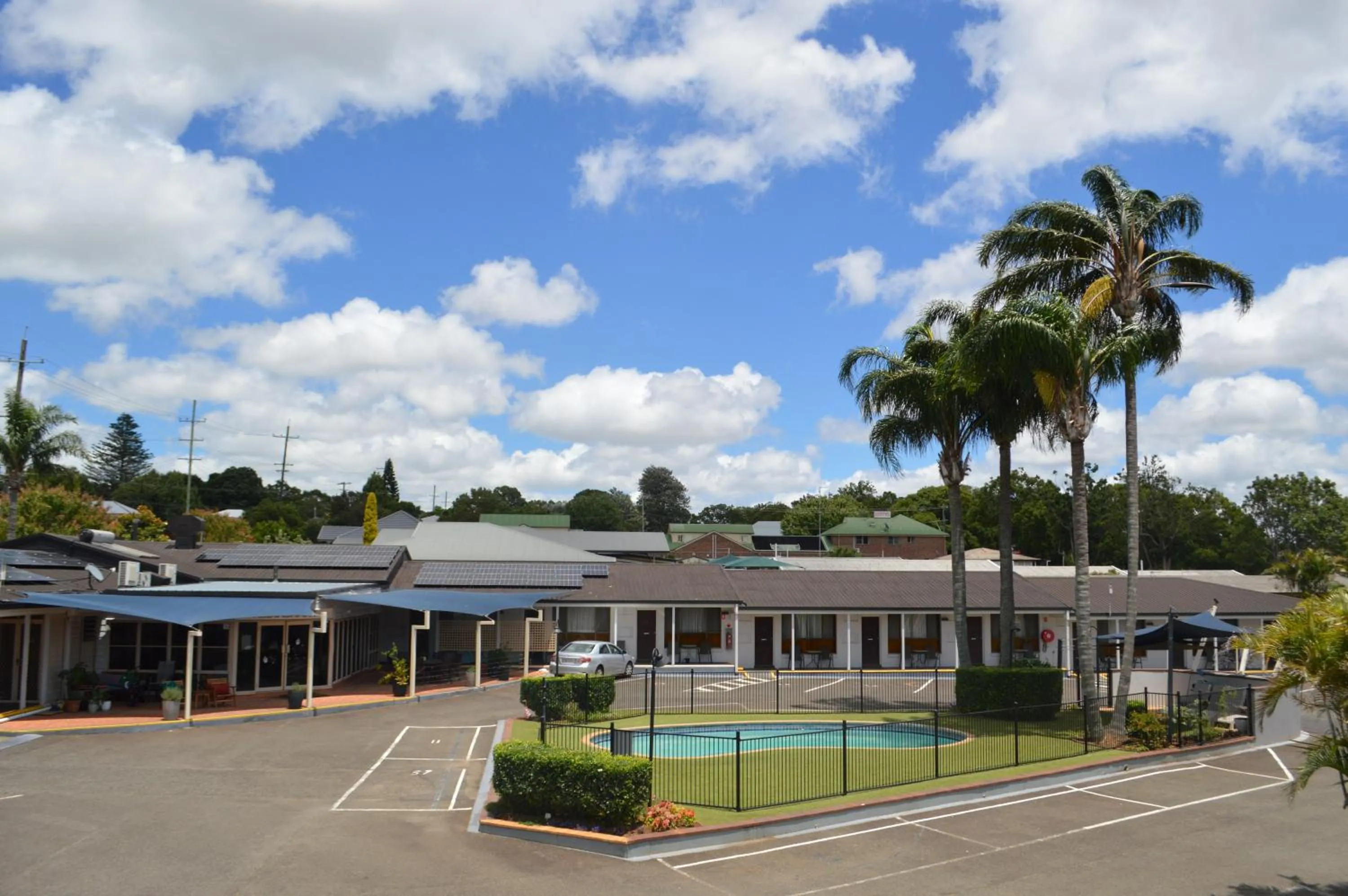 Property building in James Street Motor Inn