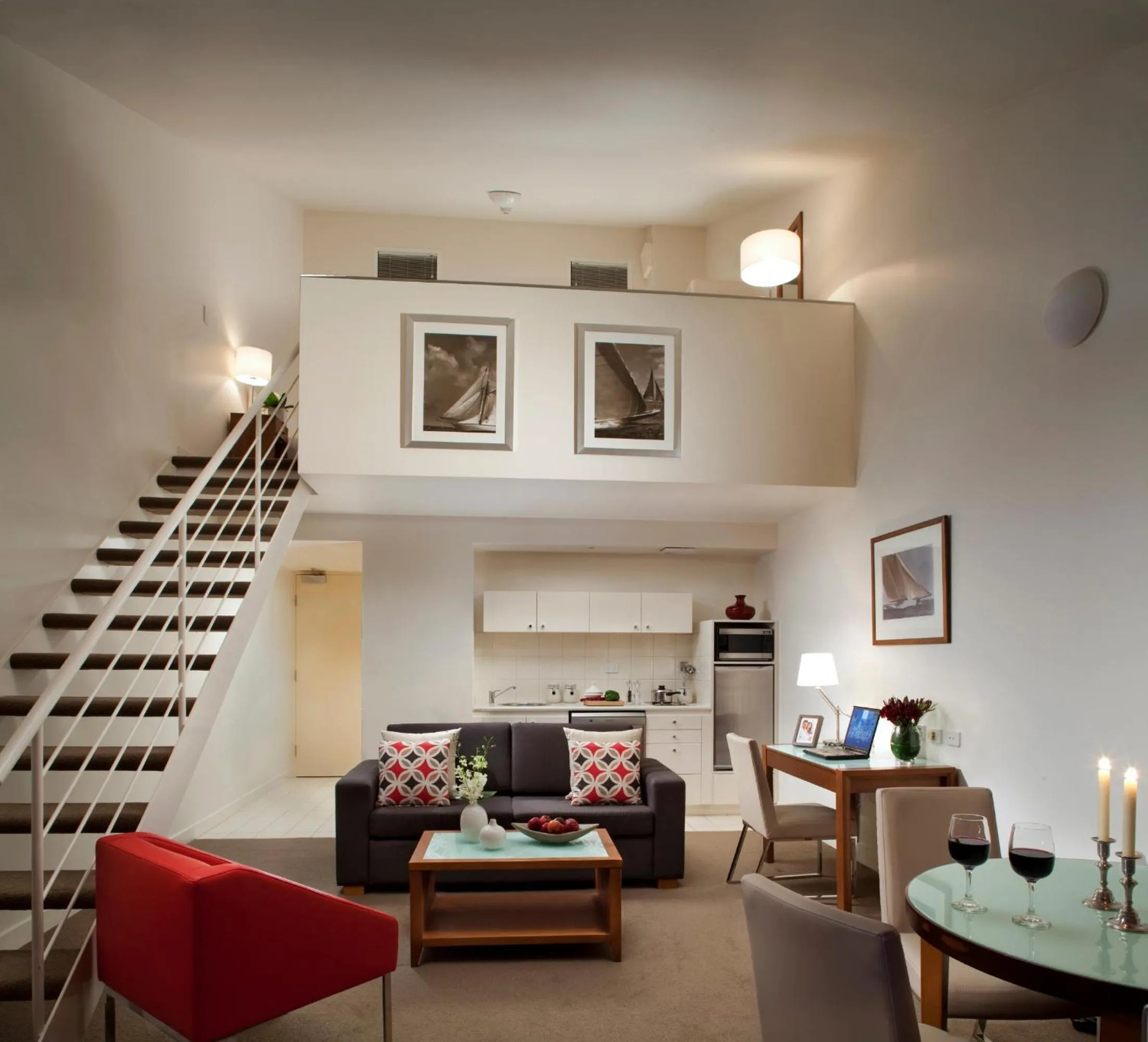 Kitchen or kitchenette in Somerset on the Pier Hobart