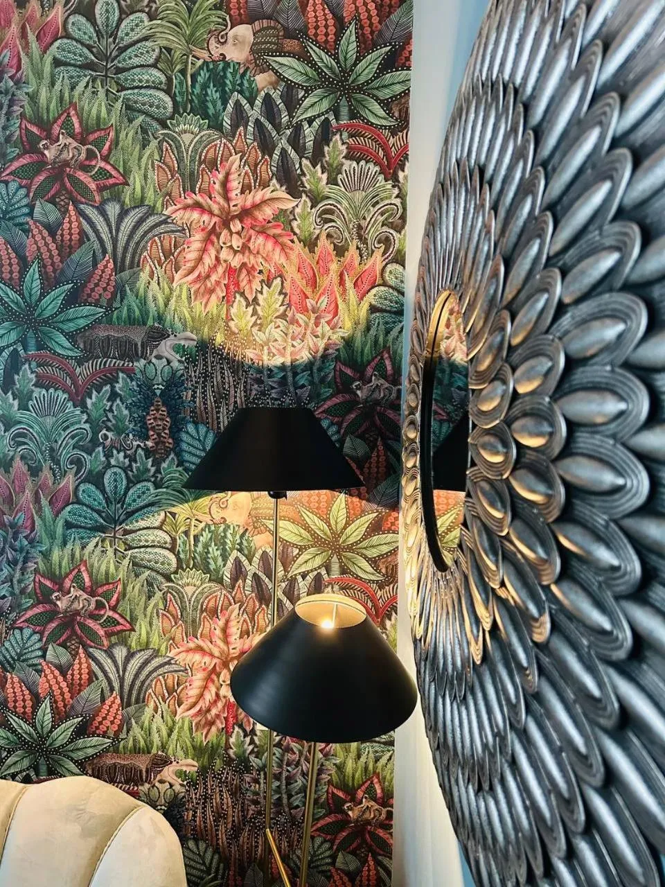 Decorative detail in City Solei Boutique Hotel