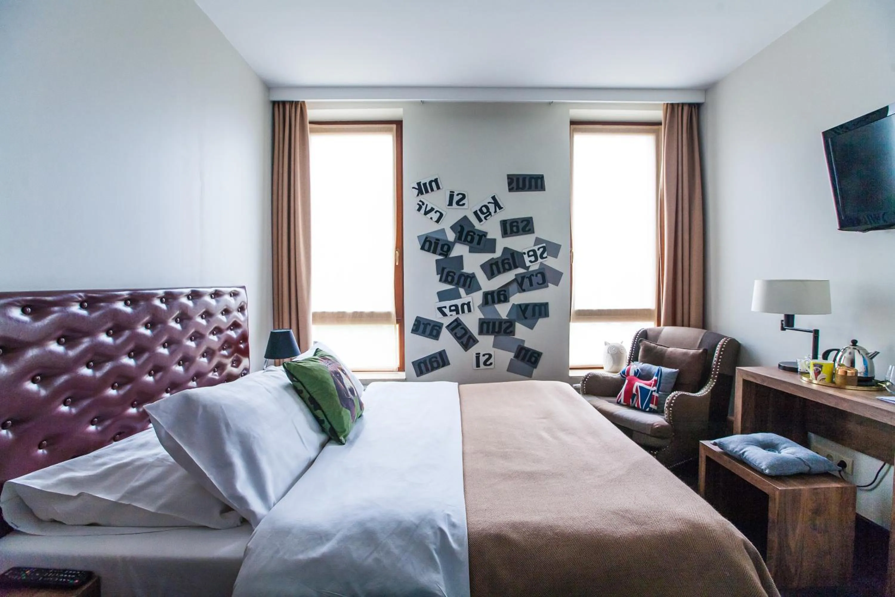 Bed in City Solei Boutique Hotel