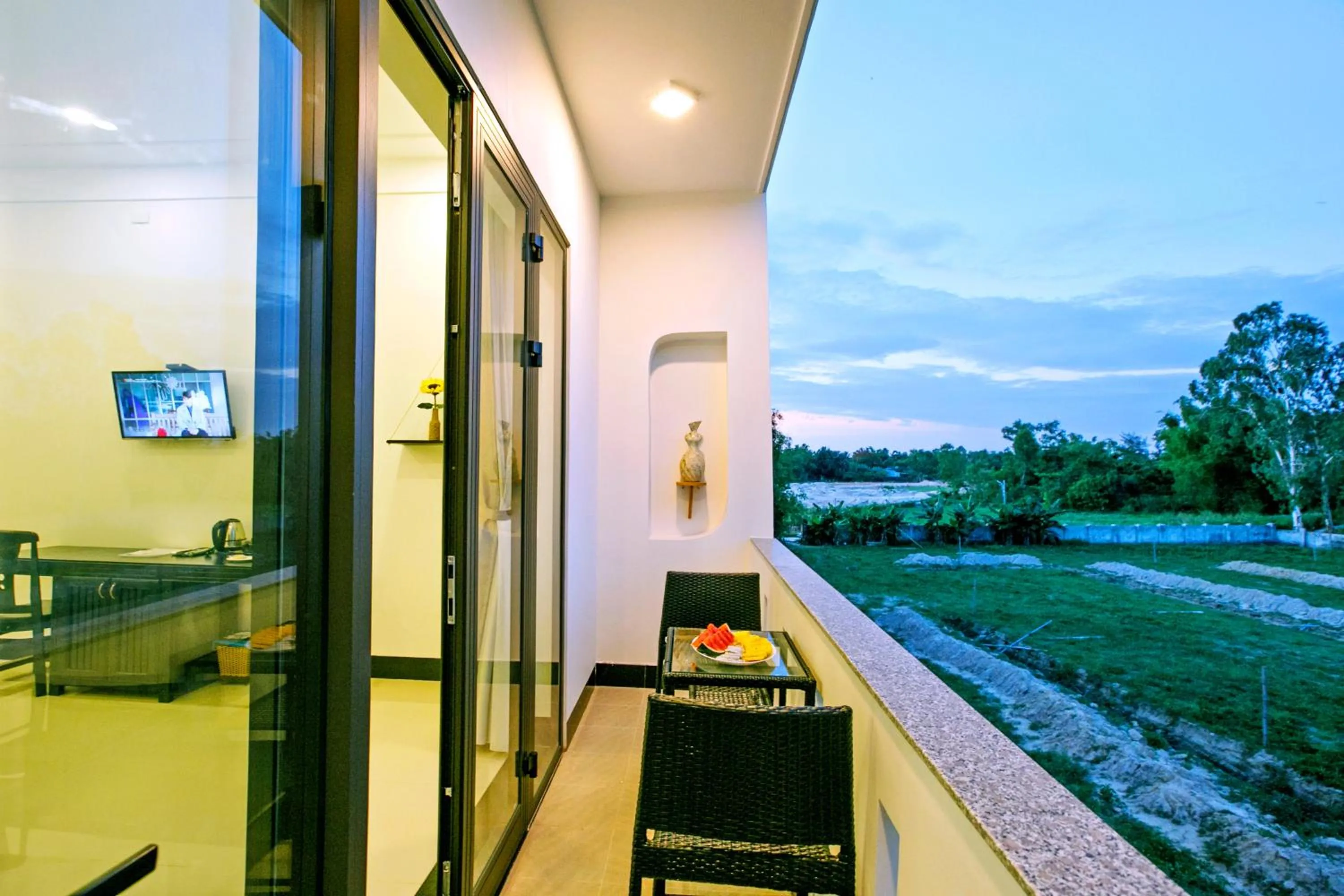 Seating area in Zen Hoian Villa