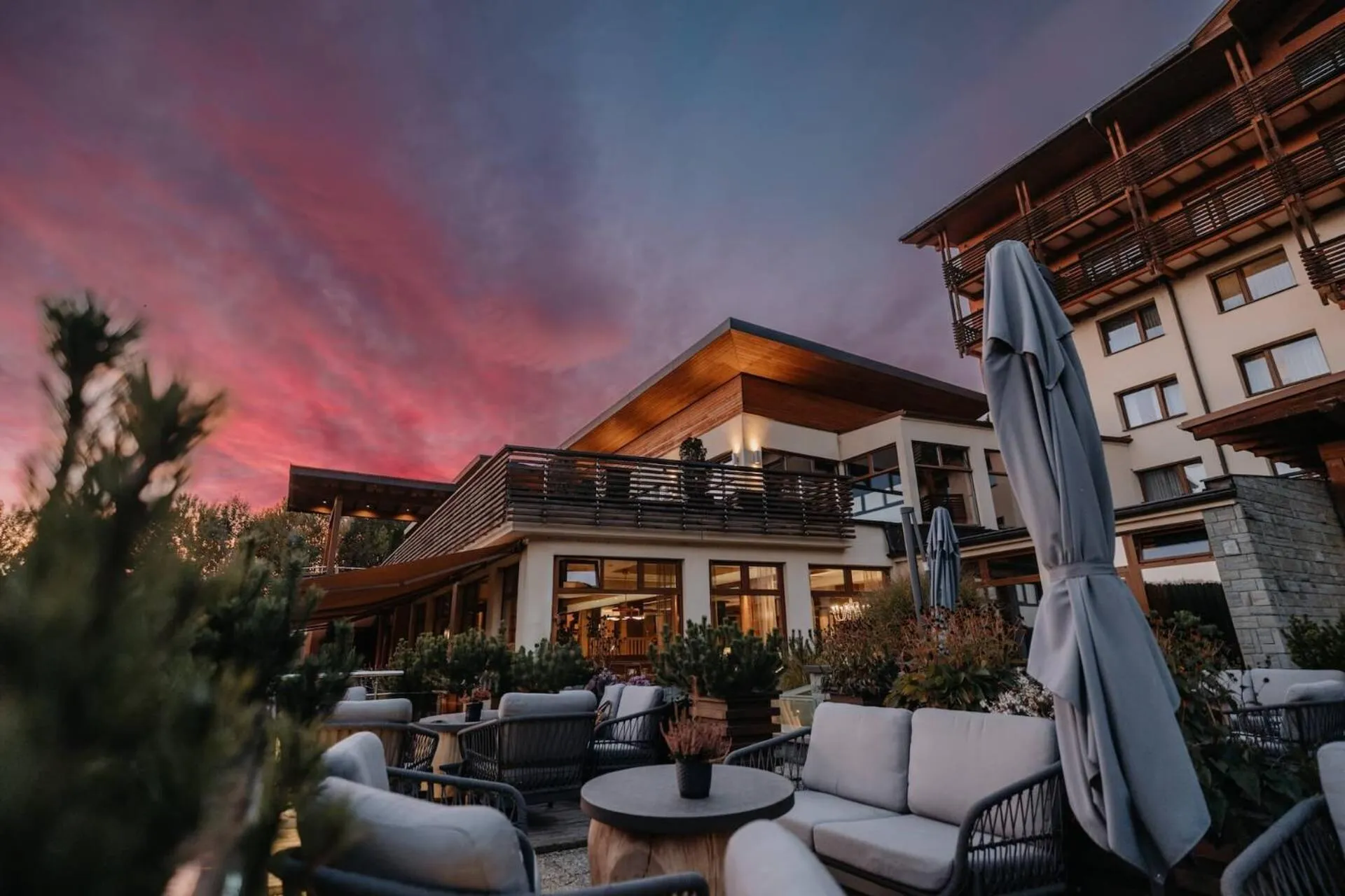 Property building in Hotel Partizán