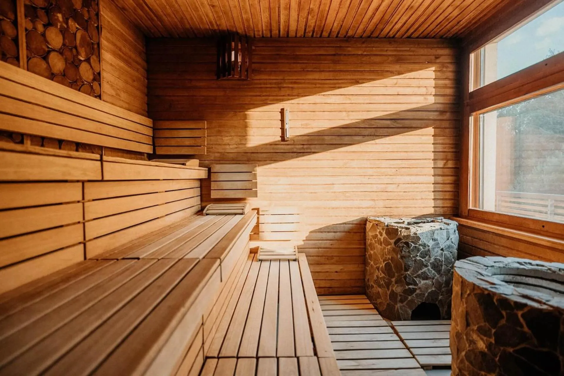 Sauna in Hotel Partizán