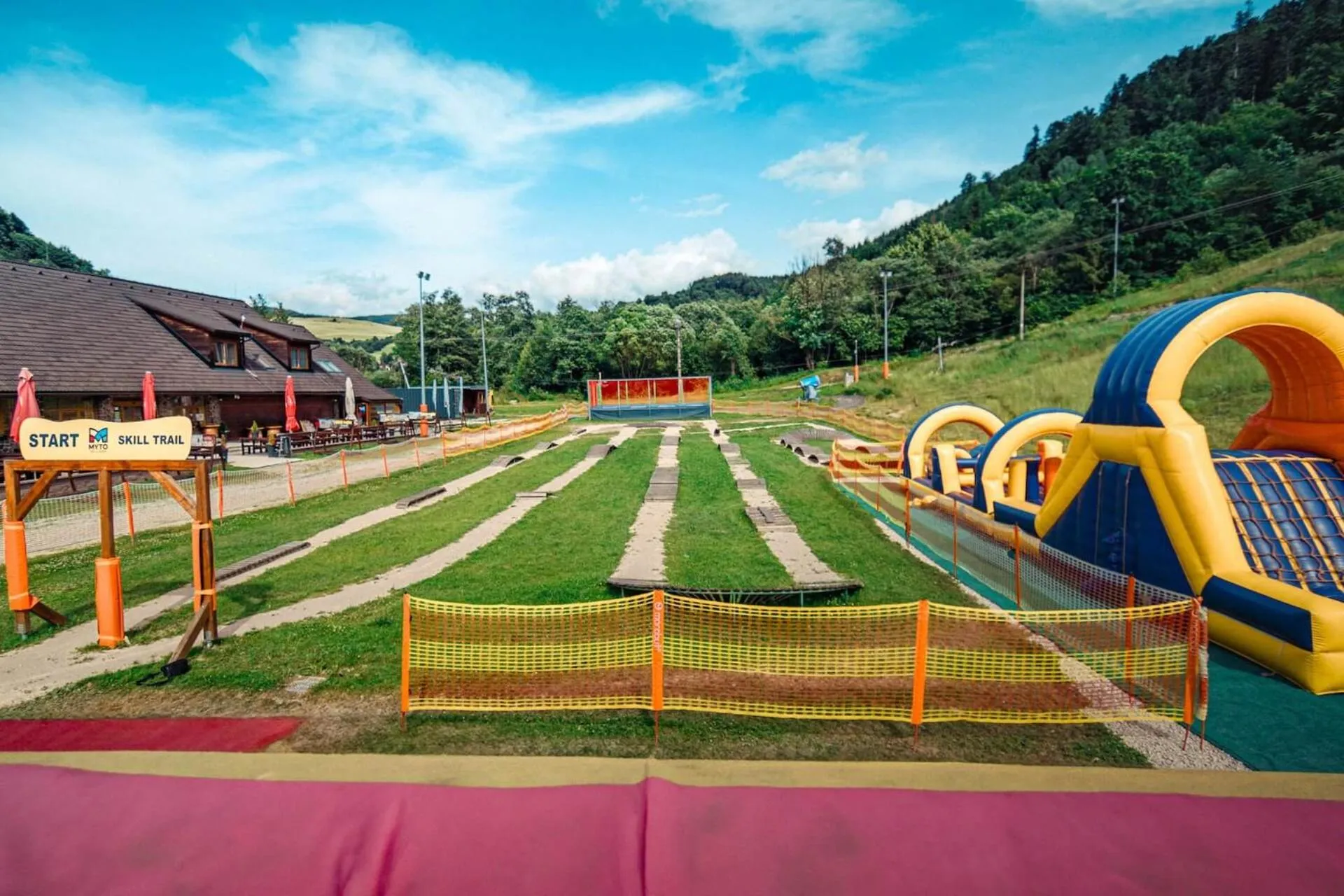 Children play ground in Hotel Partizán