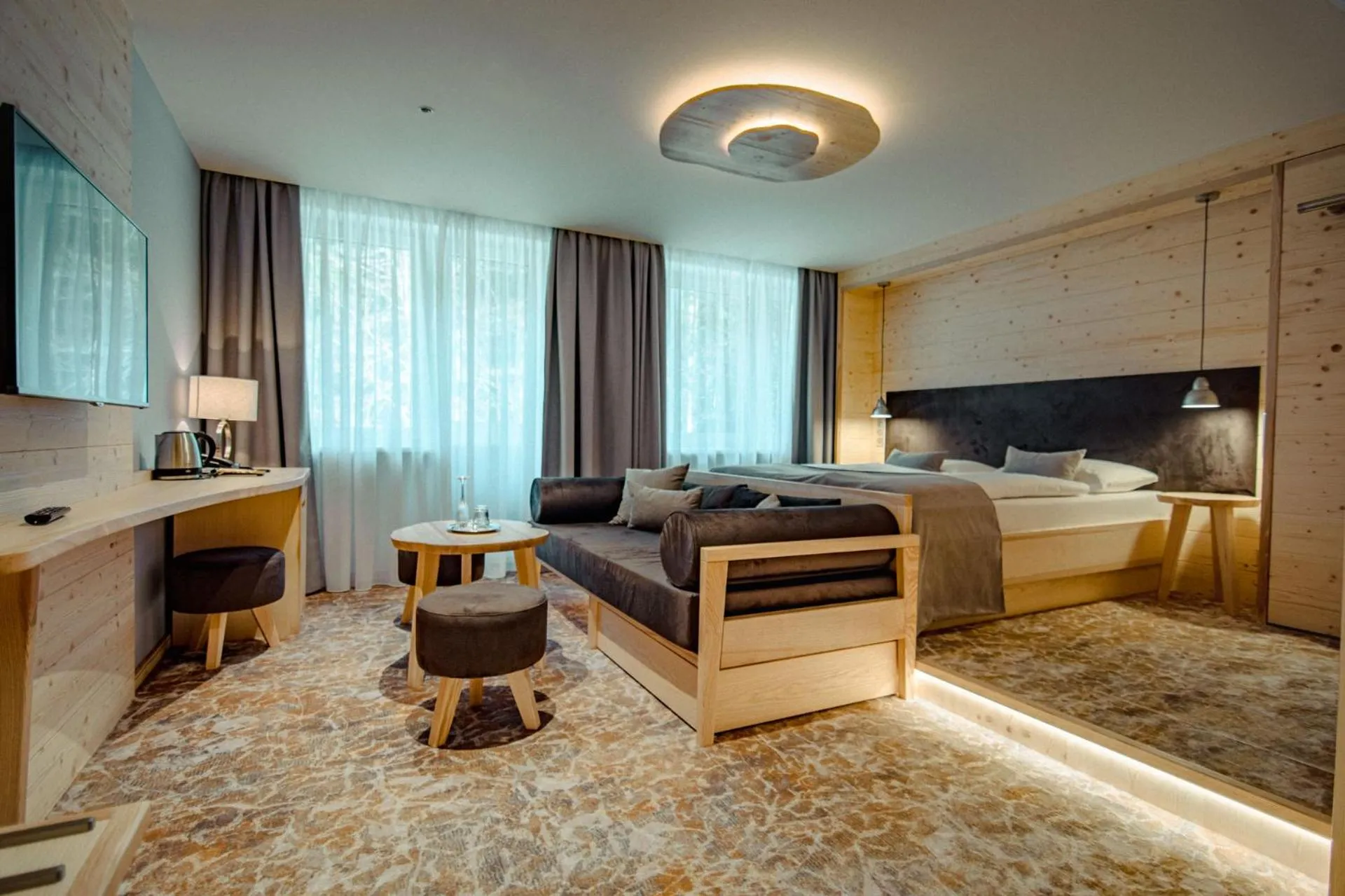 Bed in Hotel Partizán