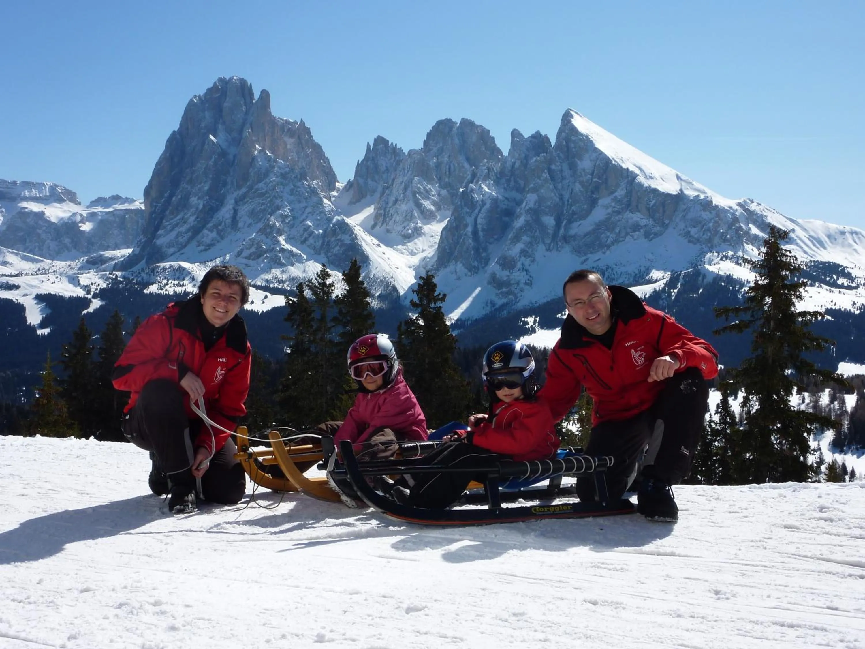 People in Villa Hubertus