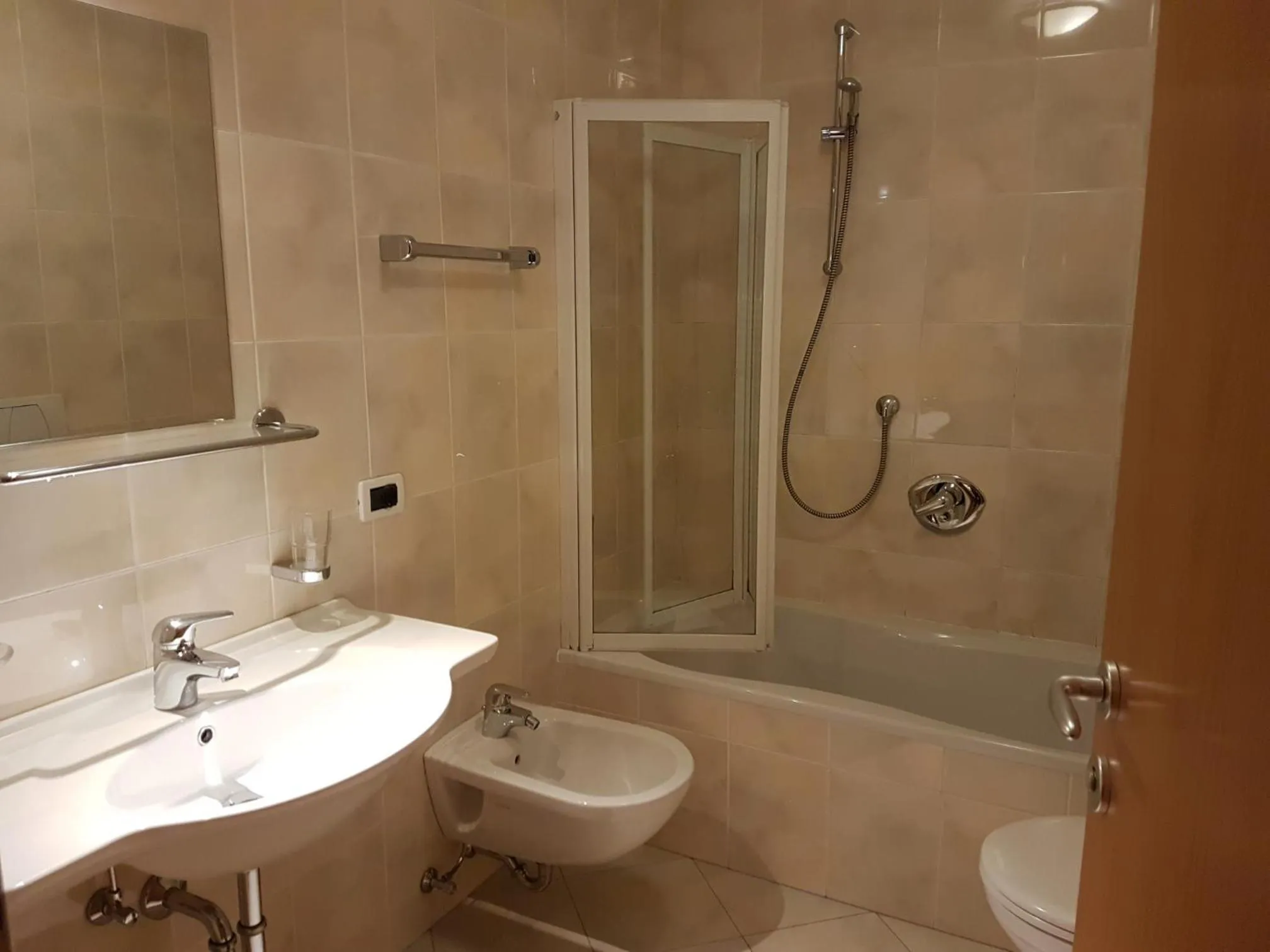 Bathroom in Villa Hubertus