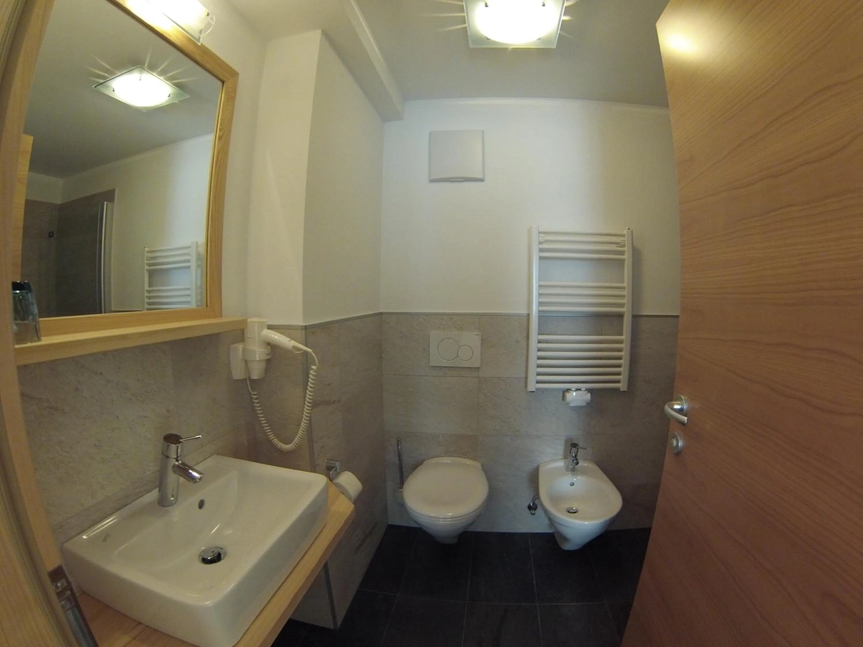 Bathroom in Villa Hubertus