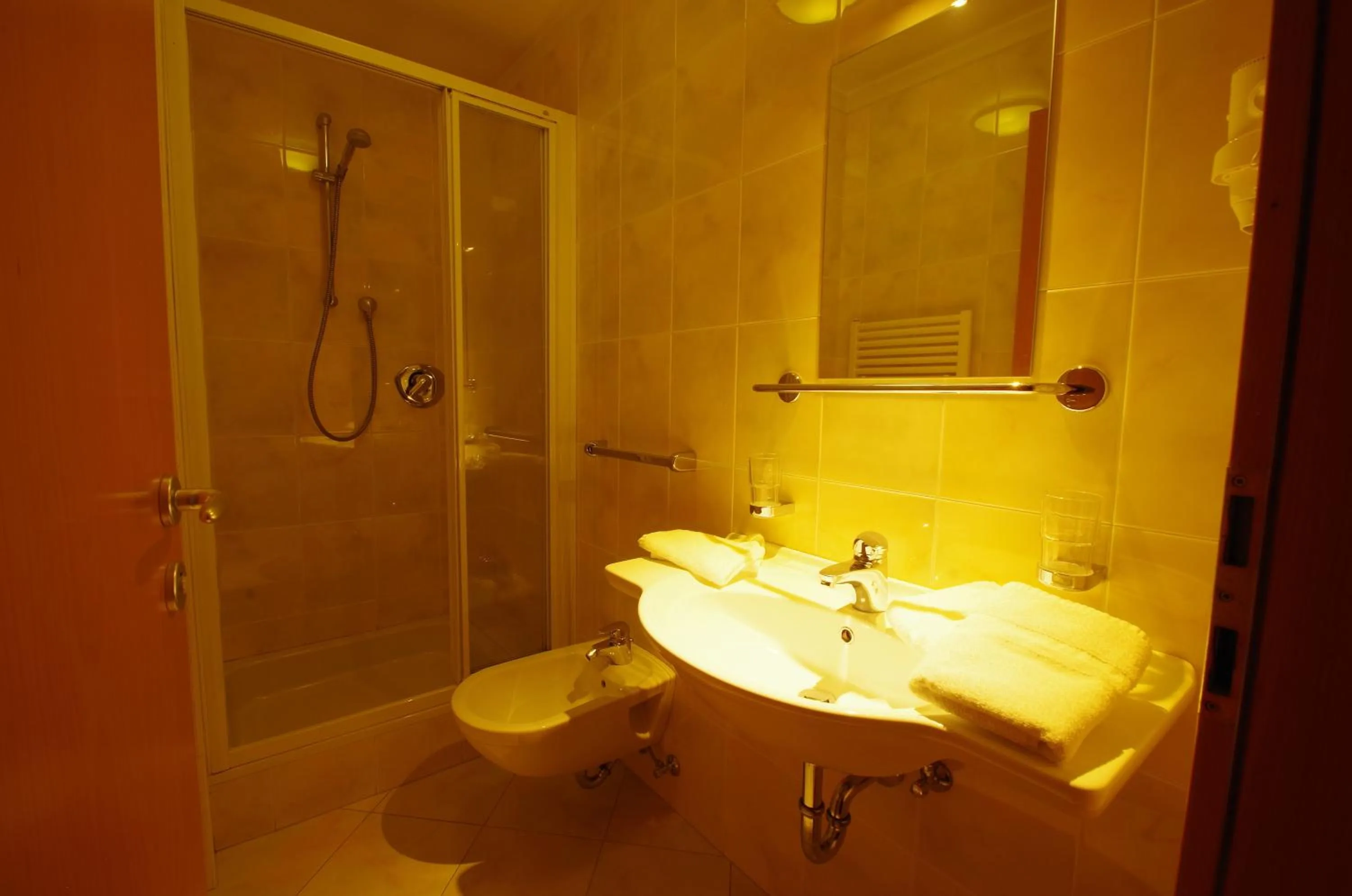 Bathroom in Villa Hubertus