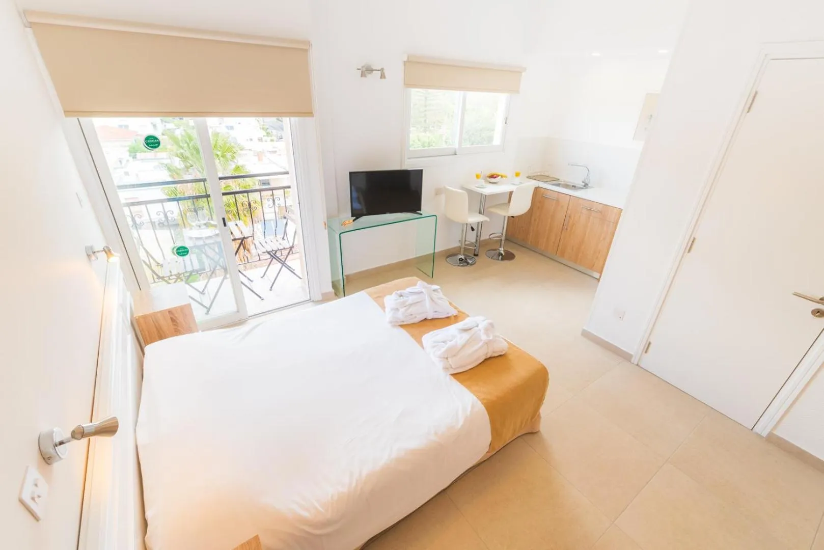 Bed in Chrielka Hotel