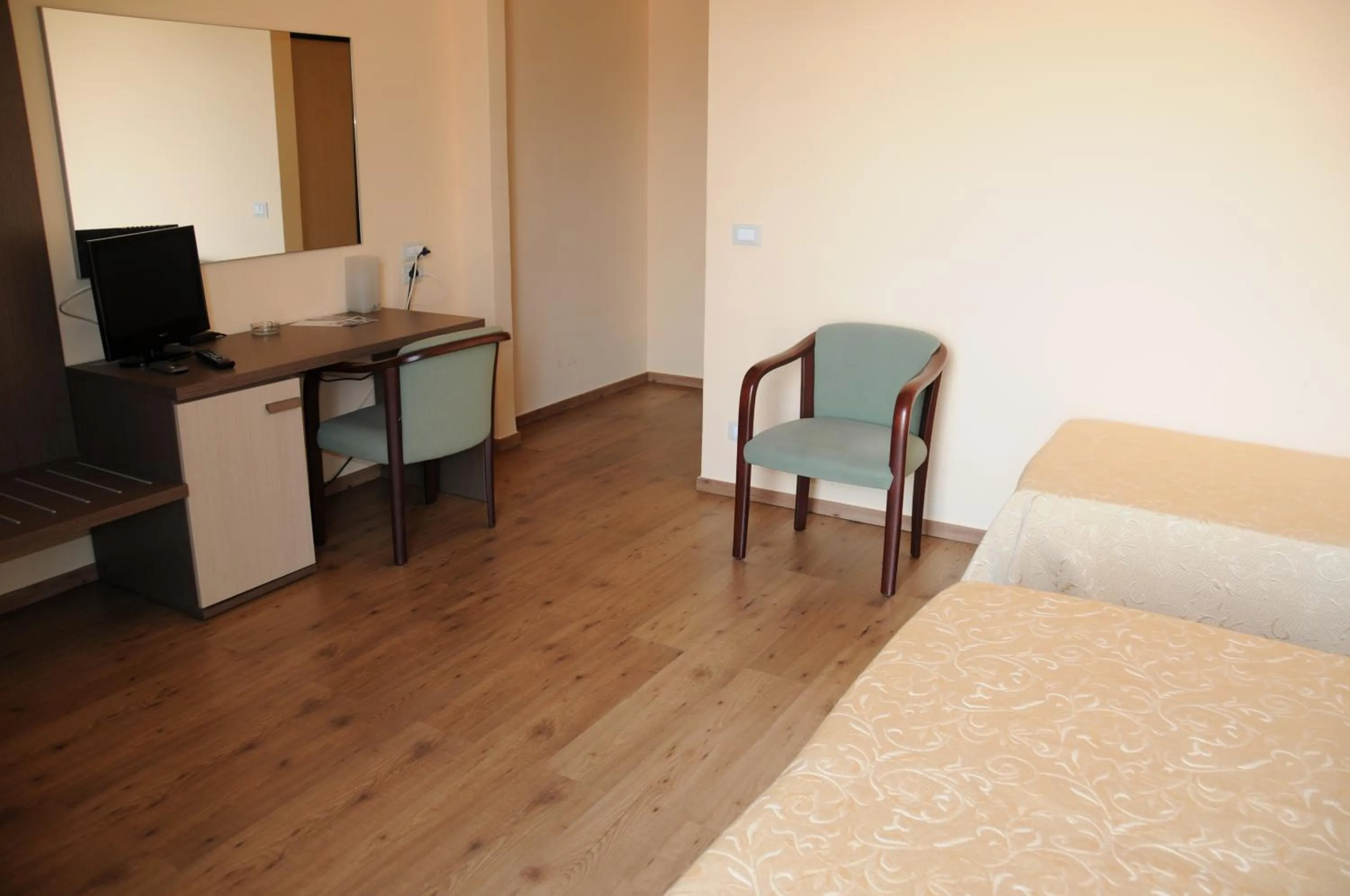 Decorative detail, Bed in Hotel Barbieri