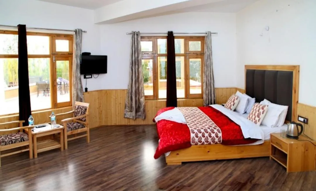 Bed in Glacier View Guest House