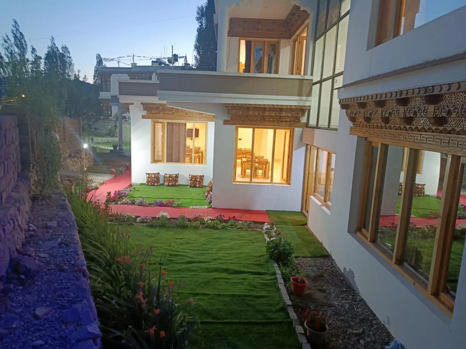 Property building in Glacier View Guest House