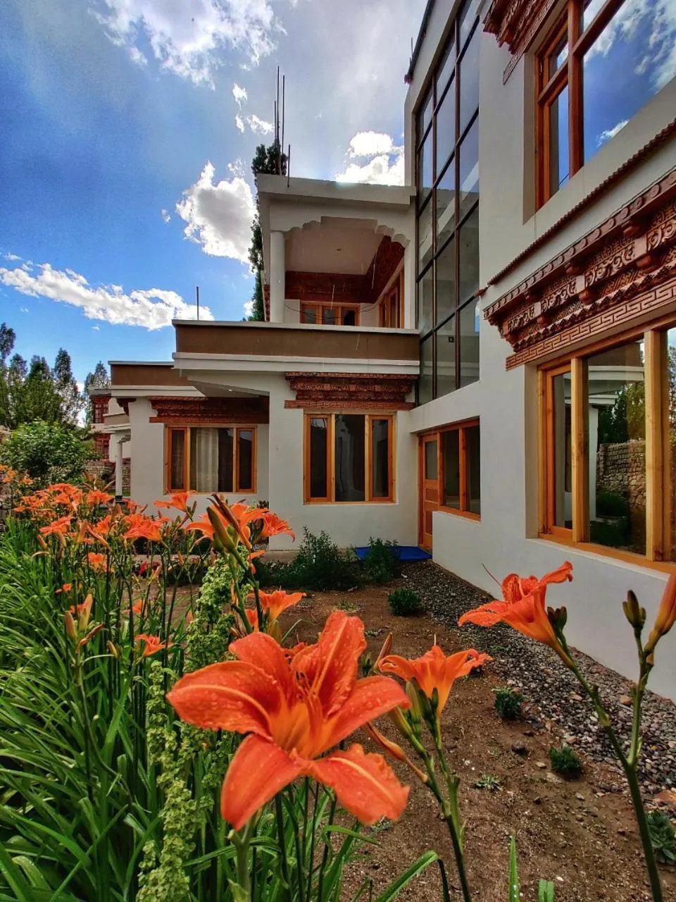 Property building in Glacier View Guest House