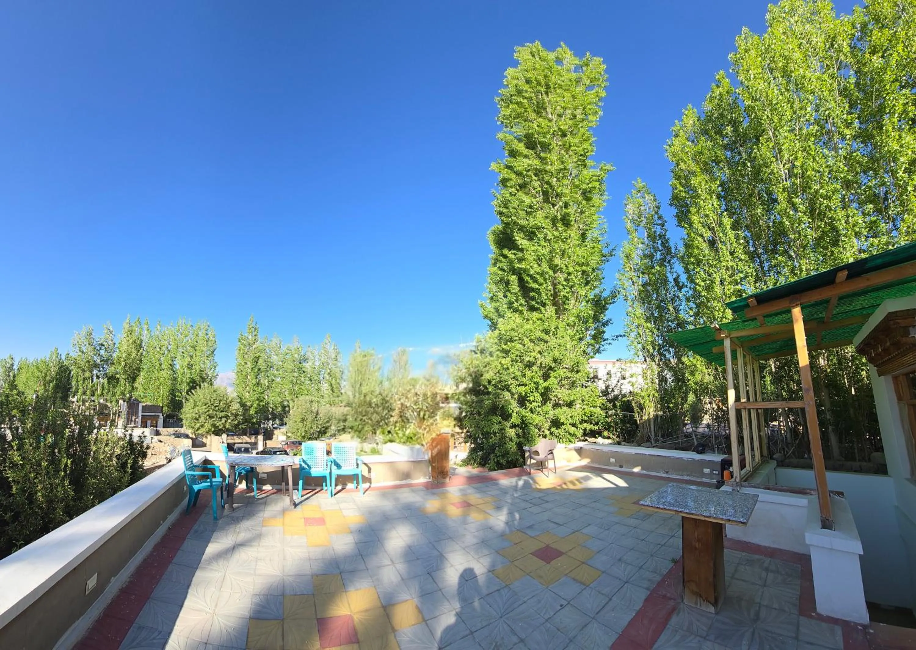Balcony/Terrace in Glacier View Guest House