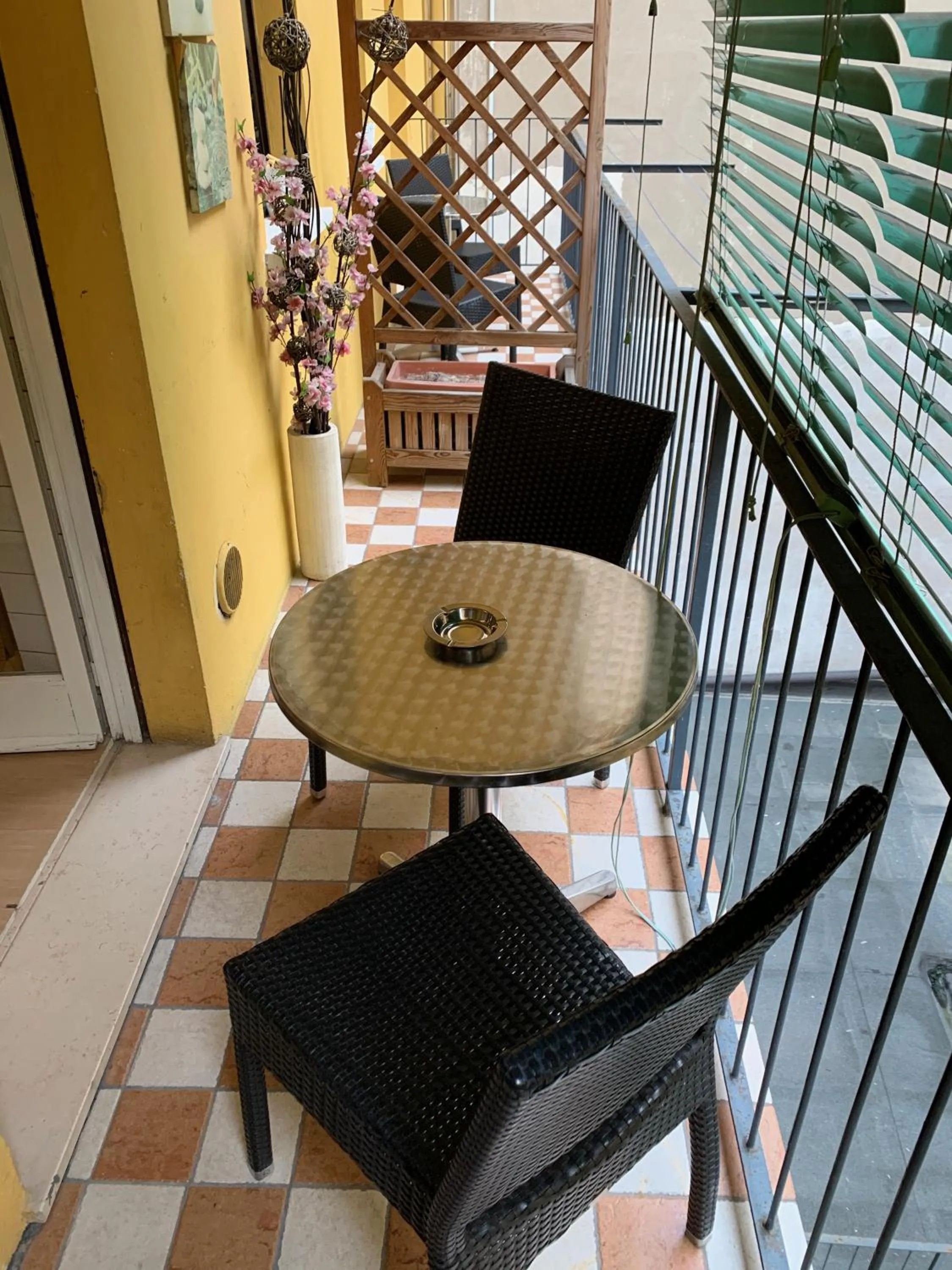 Balcony/Terrace in Rigoletto Rental Rooms