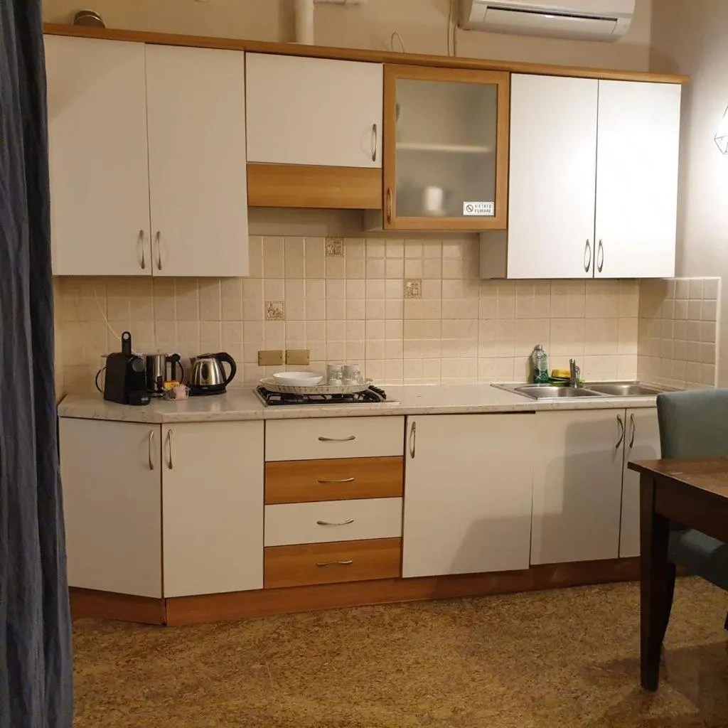 Kitchen or kitchenette in Rigoletto Rental Rooms