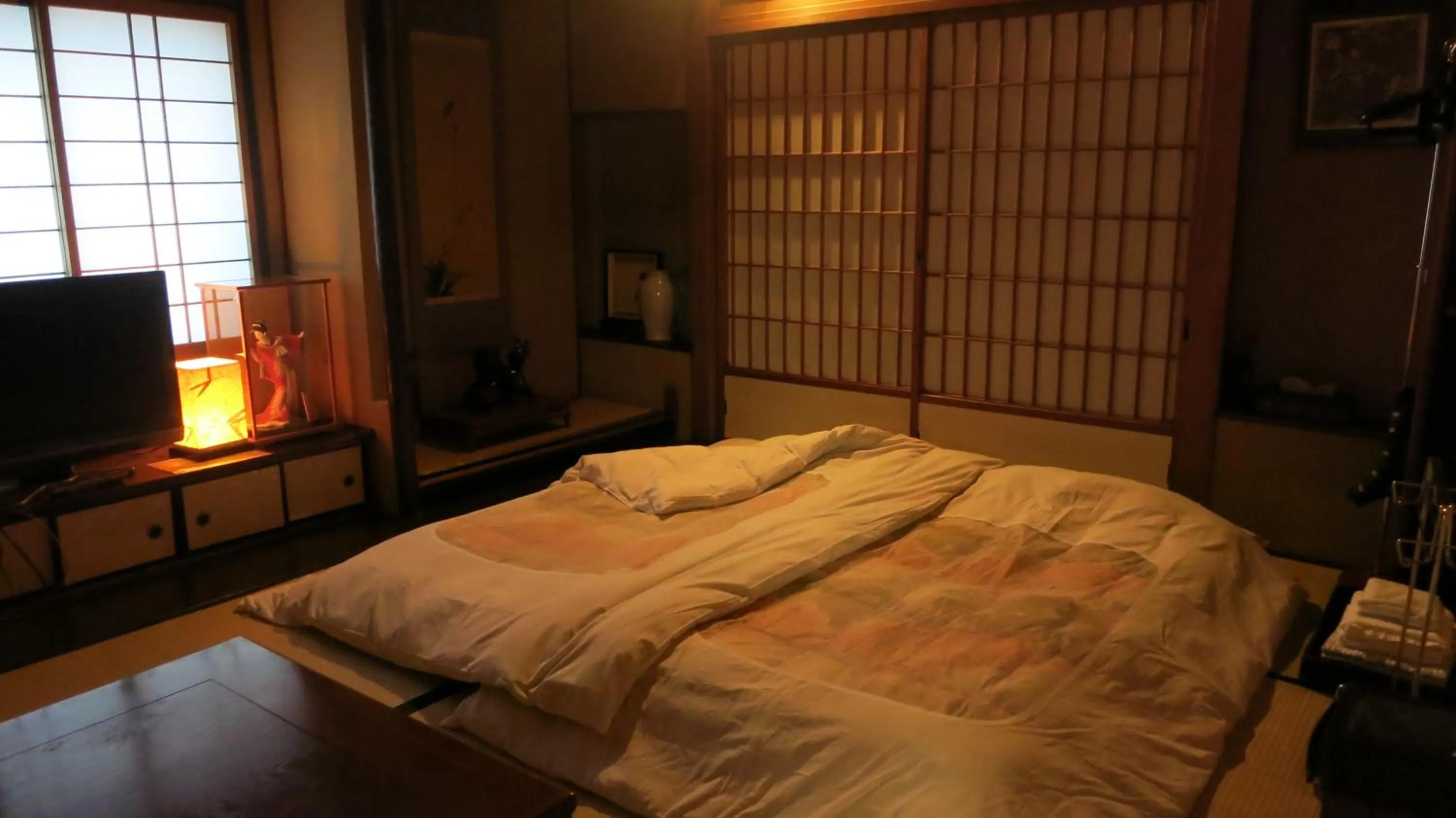 Bedroom, Bed in Fujiya Ryokan