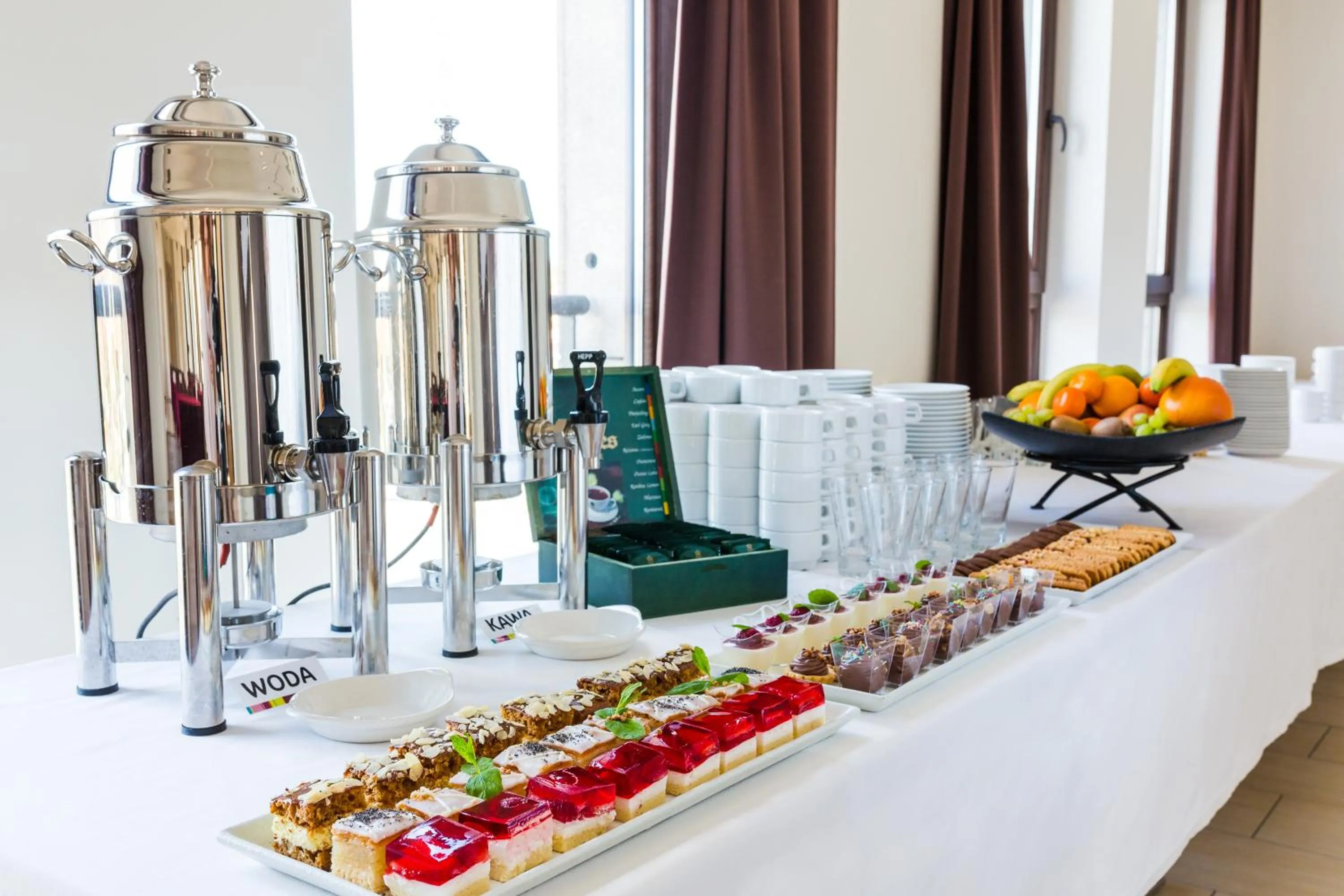 Food and drinks in River Style Hotel & SPA