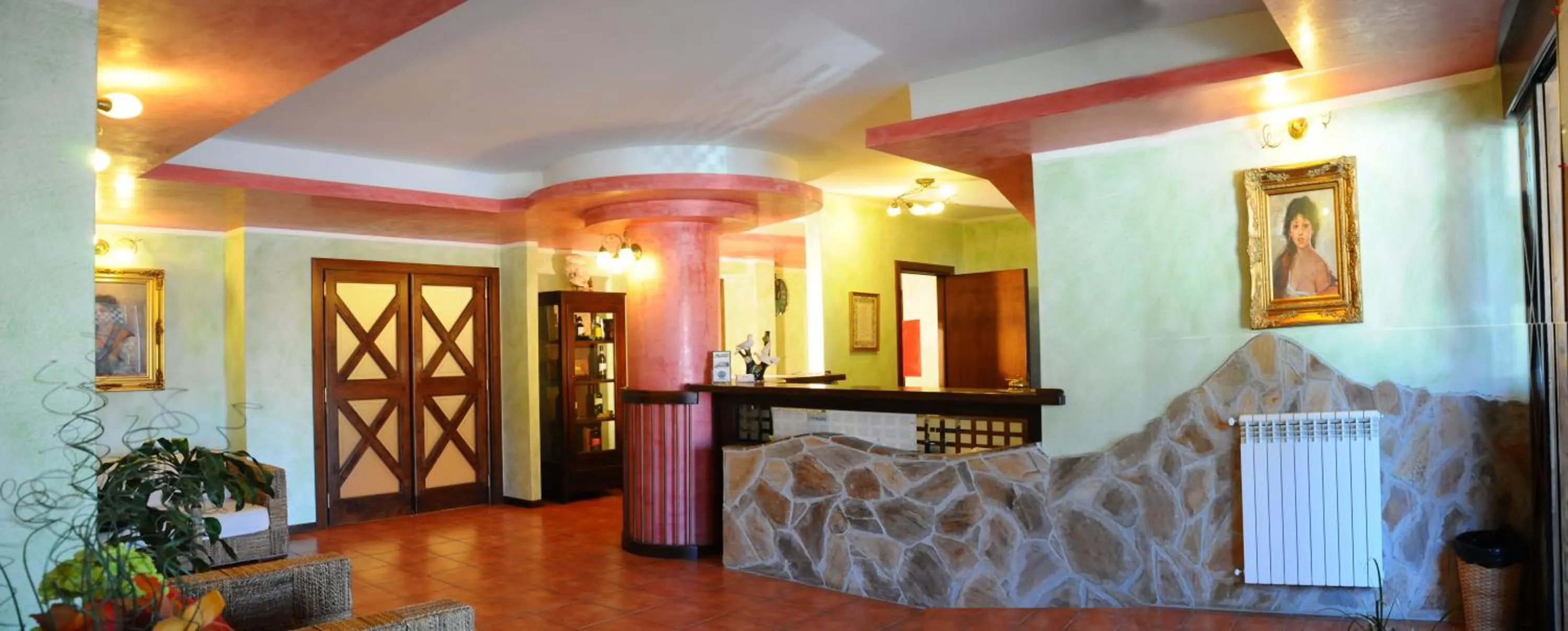 Lobby or reception in Hotel Alisma