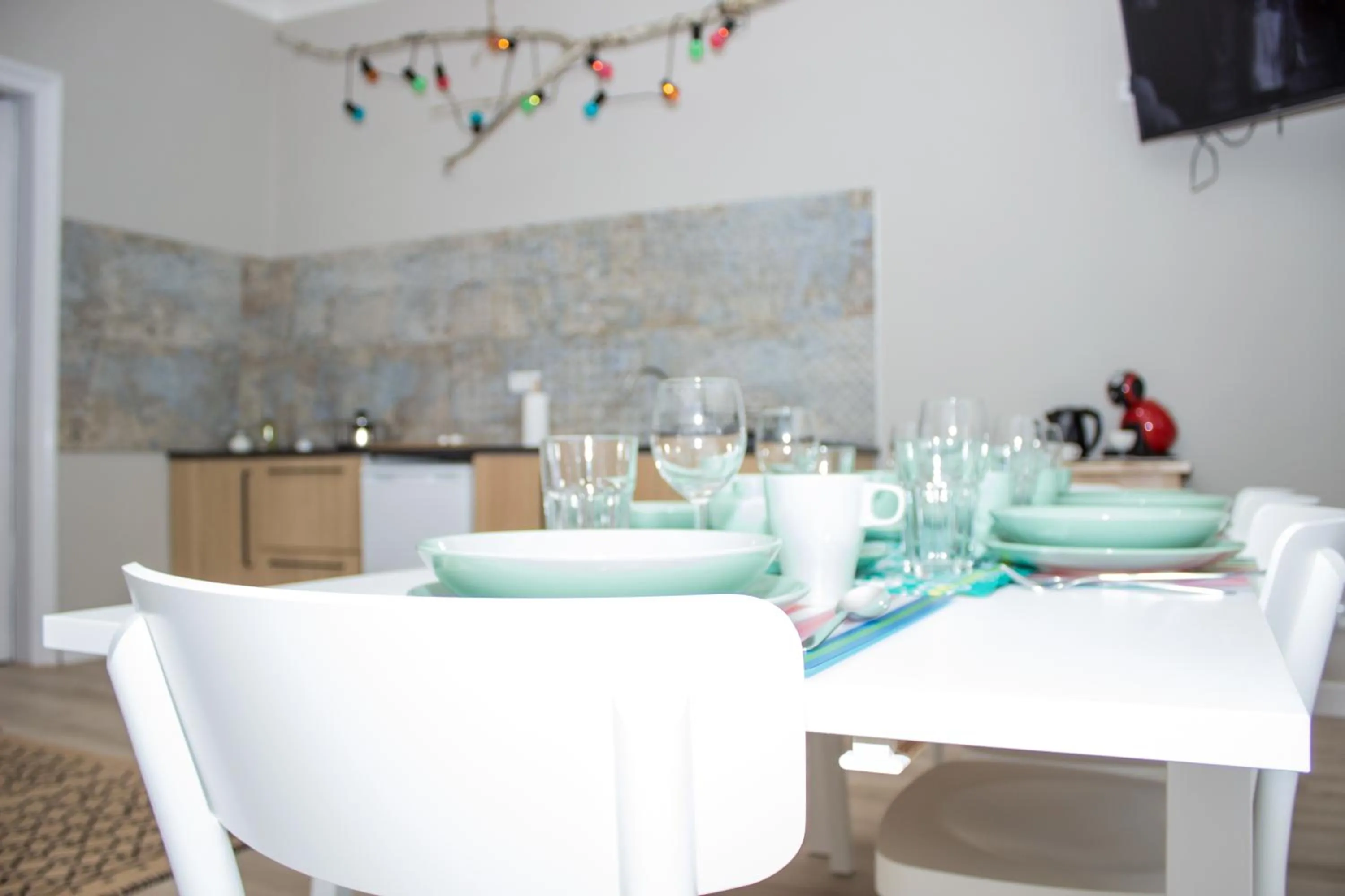 Kitchen or kitchenette in Chillout Hostel